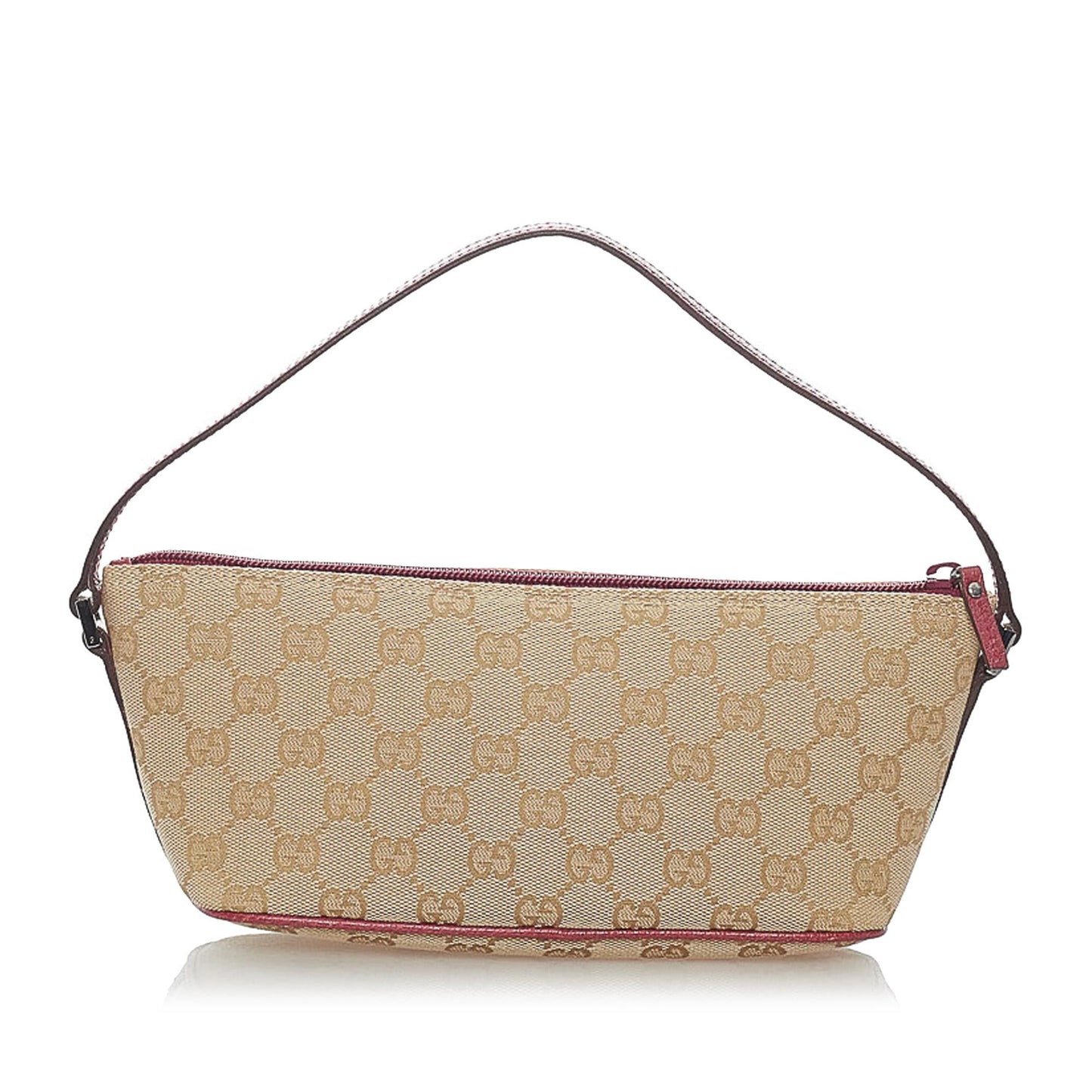 Gucci GG Canvas Boat Baguette (SHG-32391)