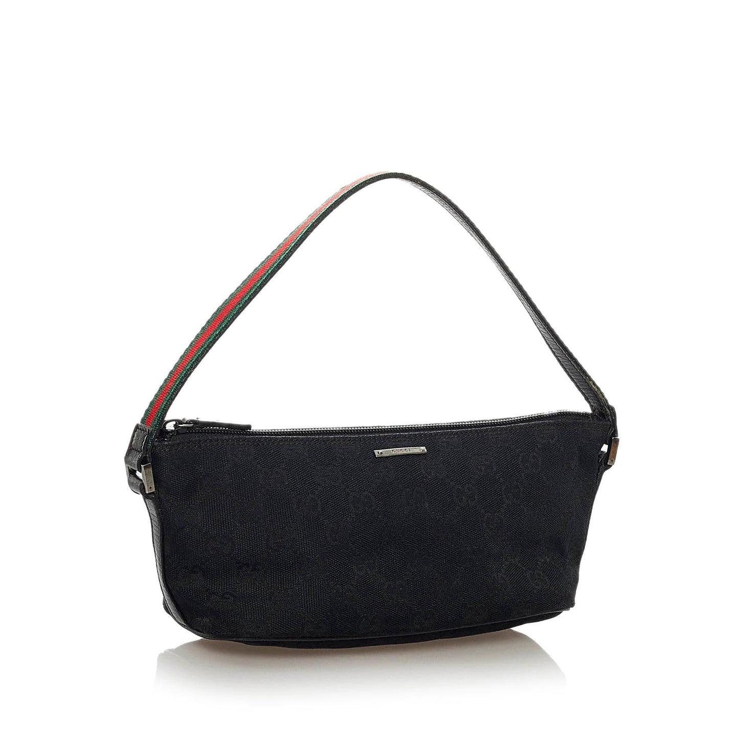 Gucci GG Canvas Boat Baguette (SHG-36569)