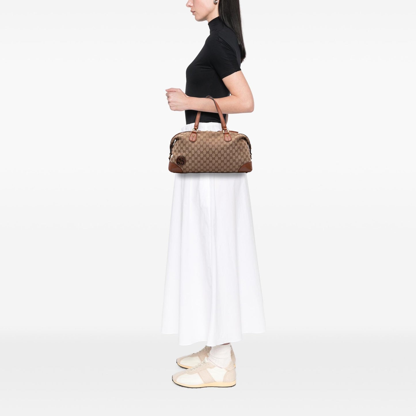 Gucci GG Canvas Brick Lane Satchel