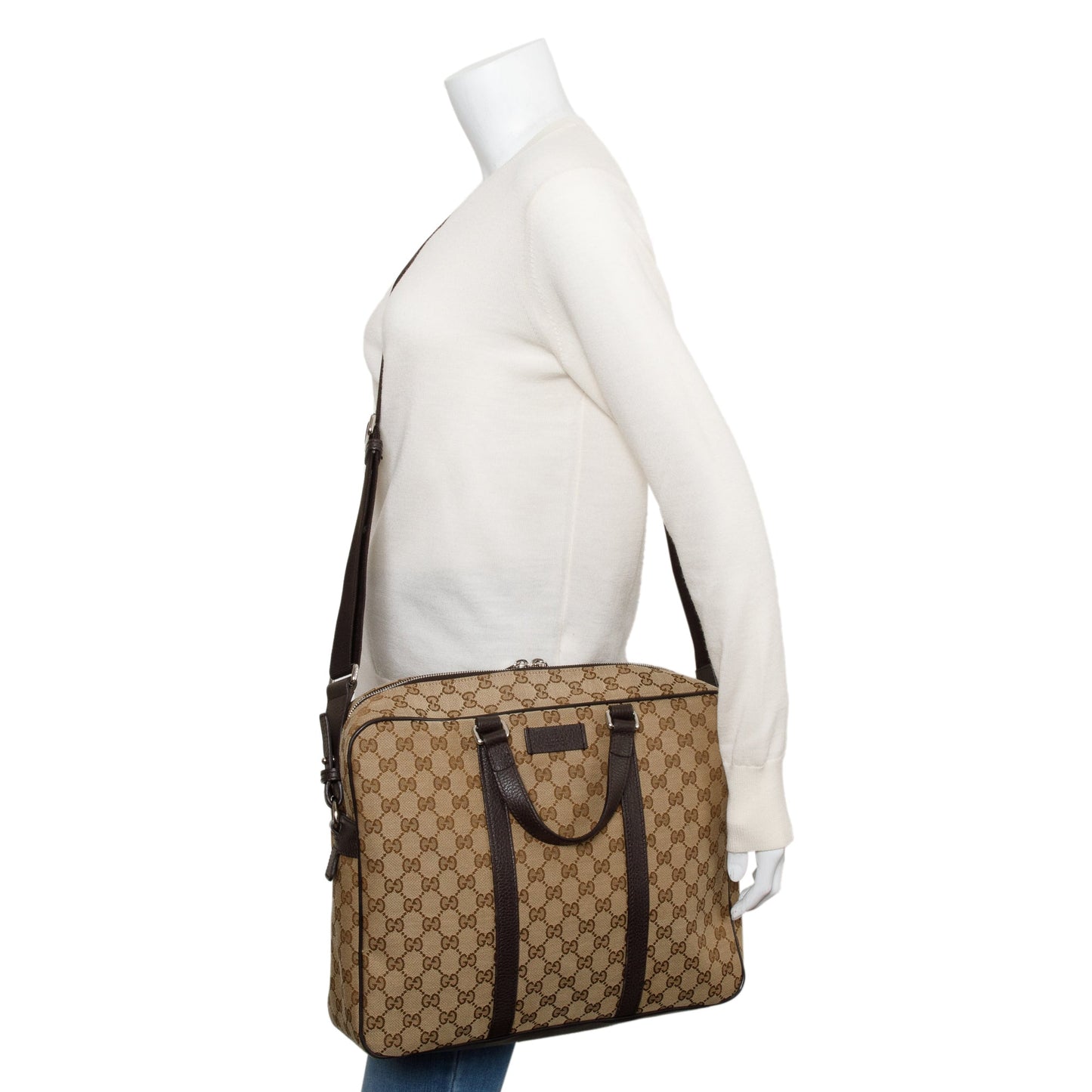 Gucci GG Canvas Briefcase