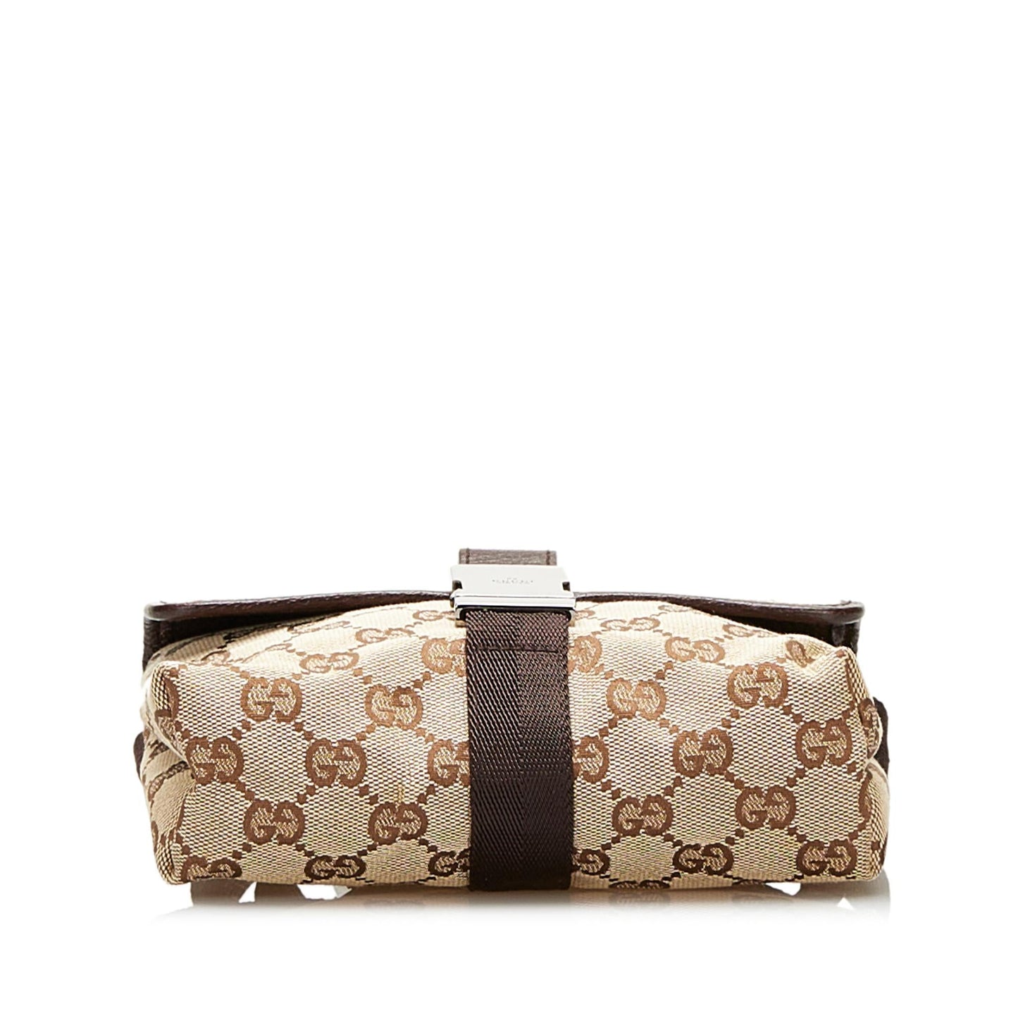 Gucci GG Canvas Buckle Belt Bag (SHG-35416)