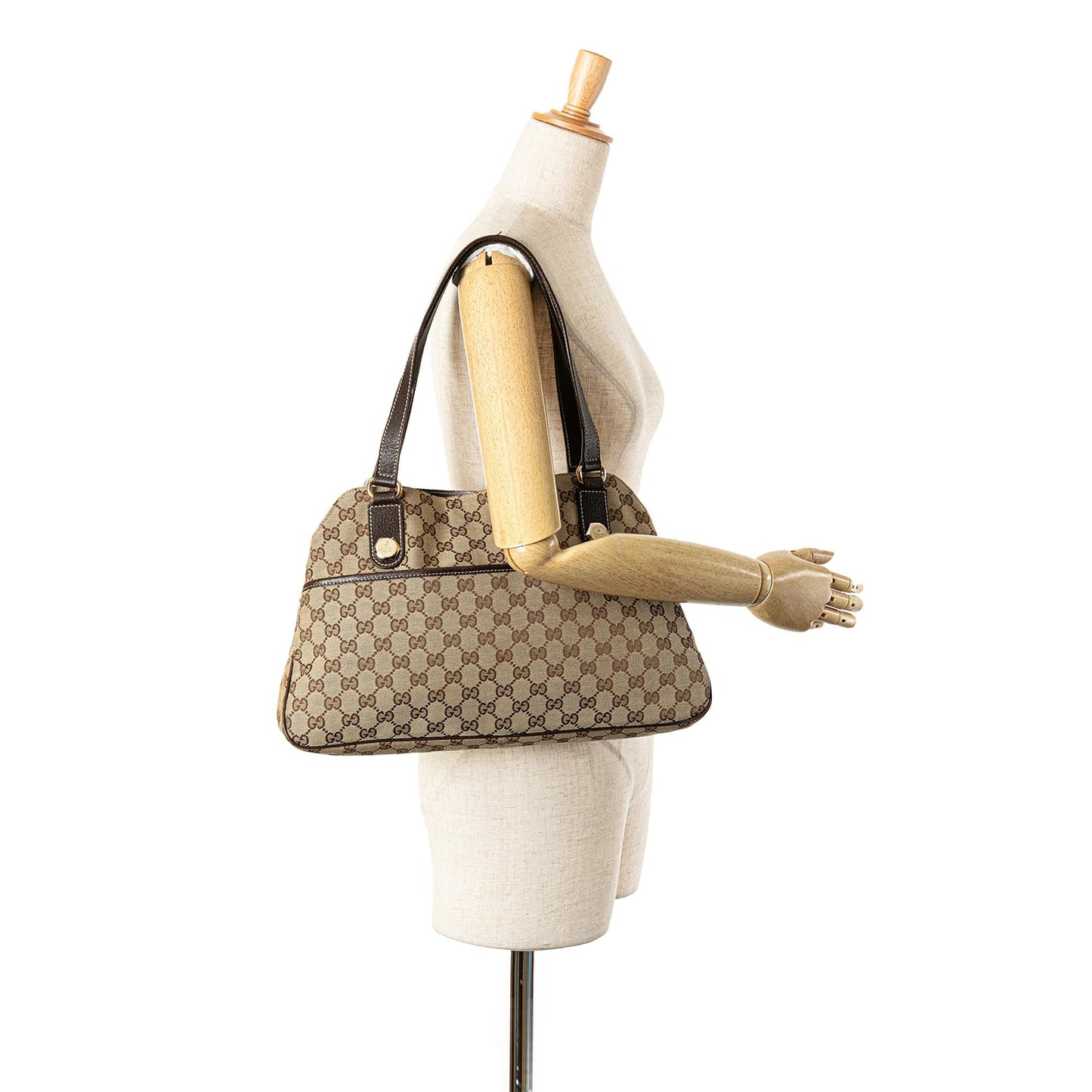 Gucci GG Canvas Charmy Shoulder Bag