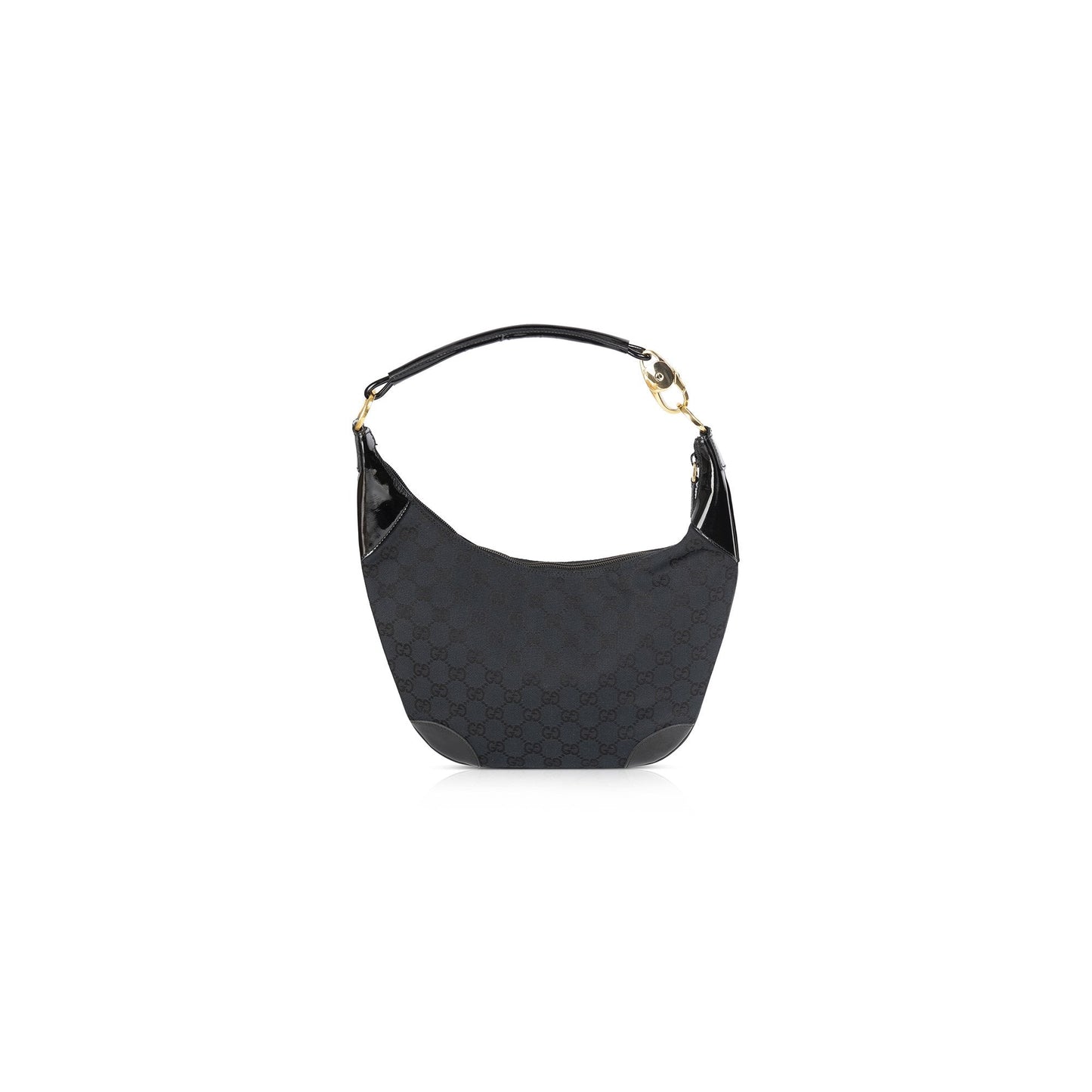 Gucci GG Canvas Clip Hobo