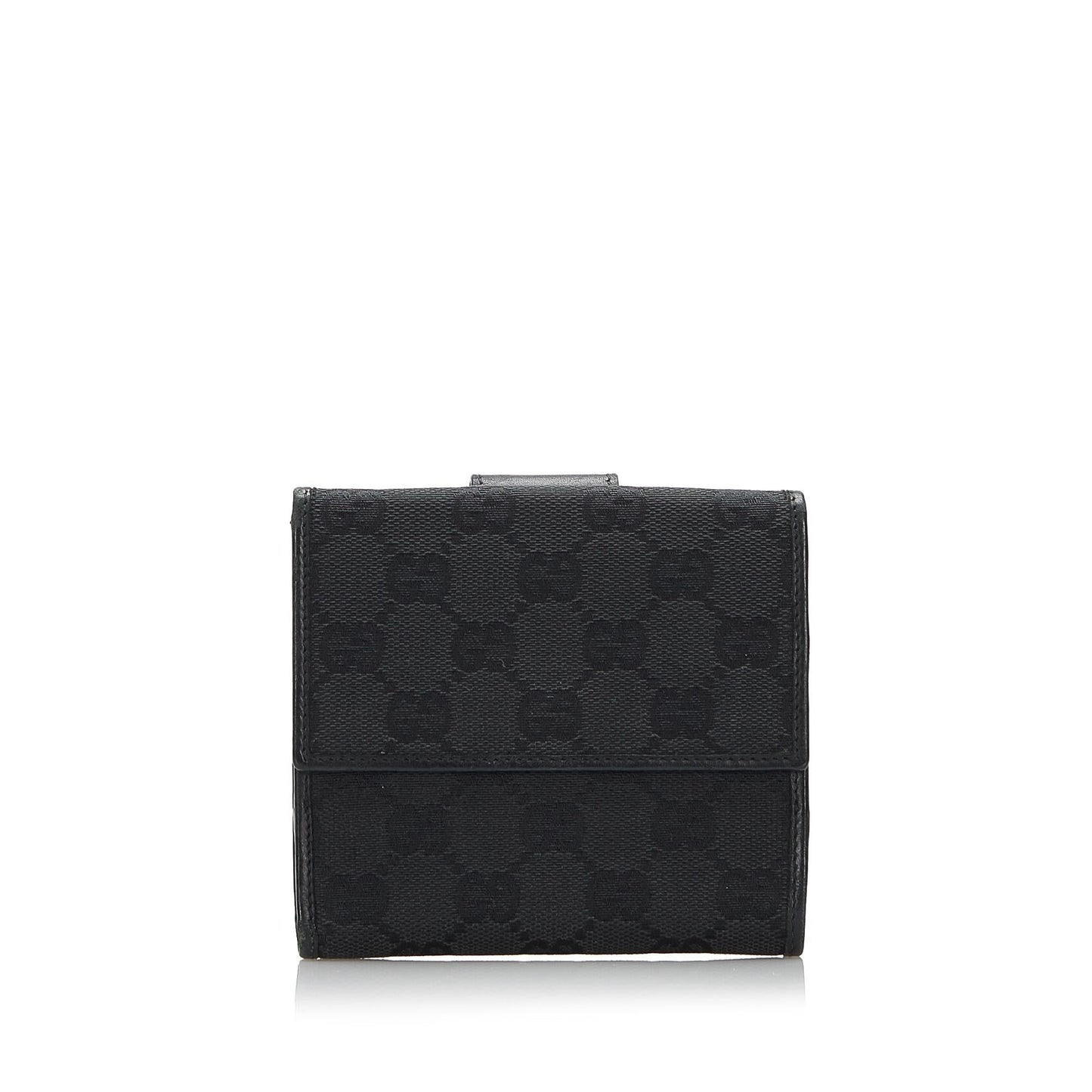 Gucci GG Canvas Compact Wallet (SHG-37777)
