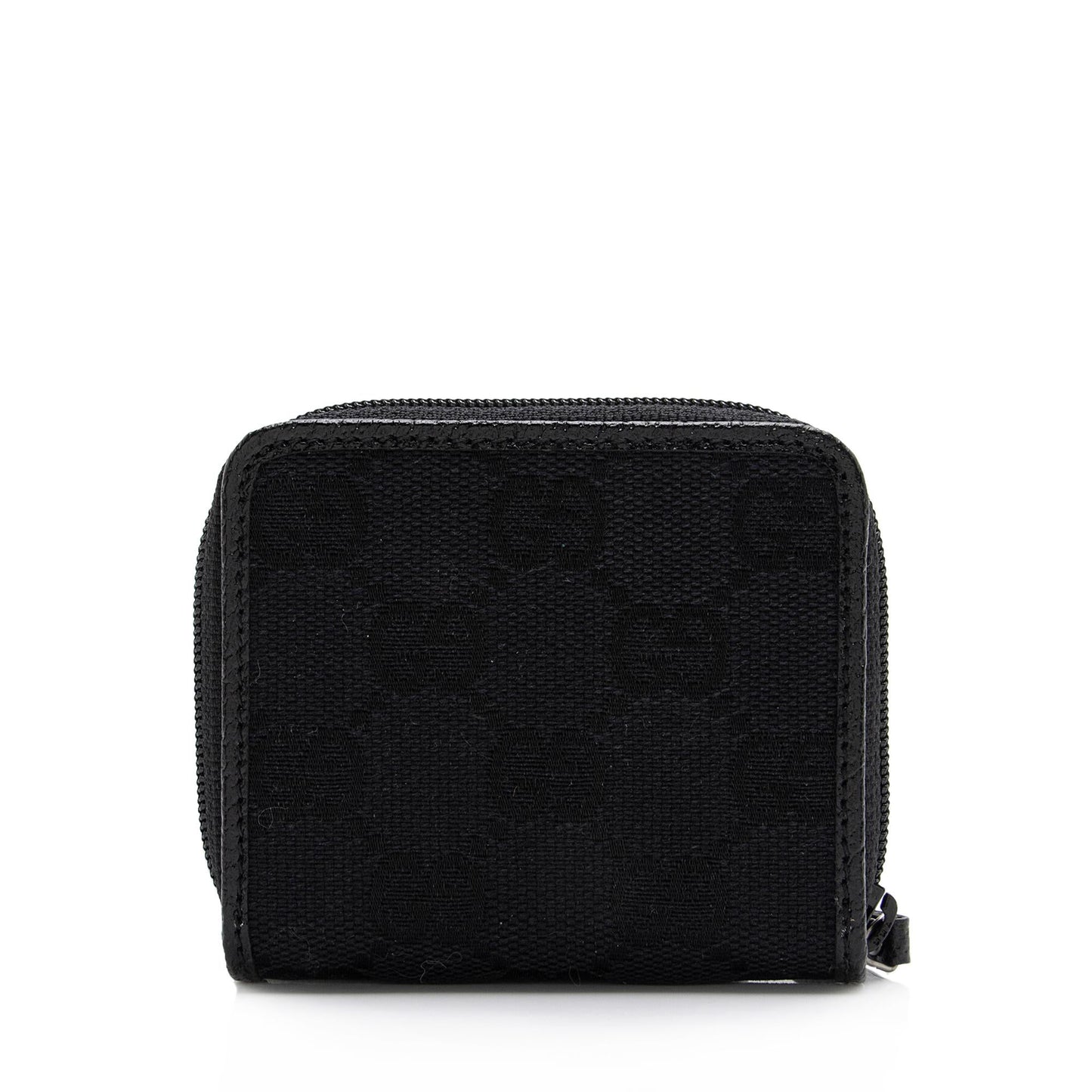 Gucci GG Canvas Compact Zip Around Coin Wallet (SHF-23568)