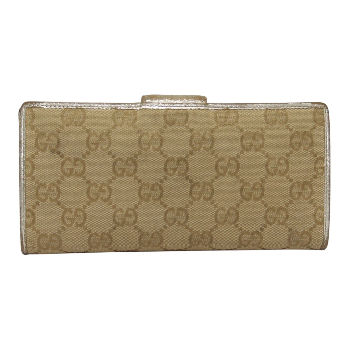 Gucci GG Canvas Continental Wallet