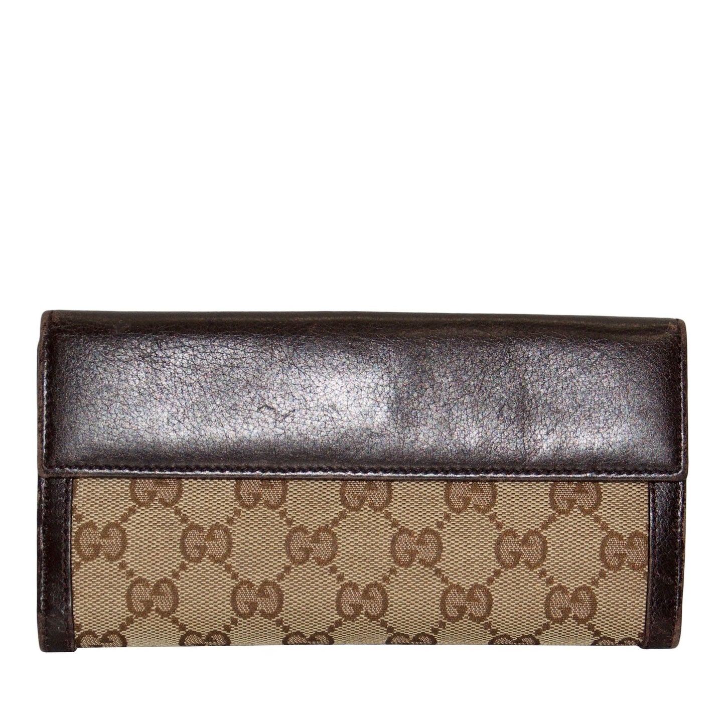 Gucci GG Canvas Continental Wallet