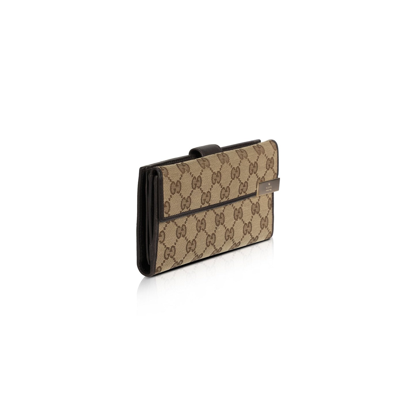 Gucci GG Canvas Continental Wallet