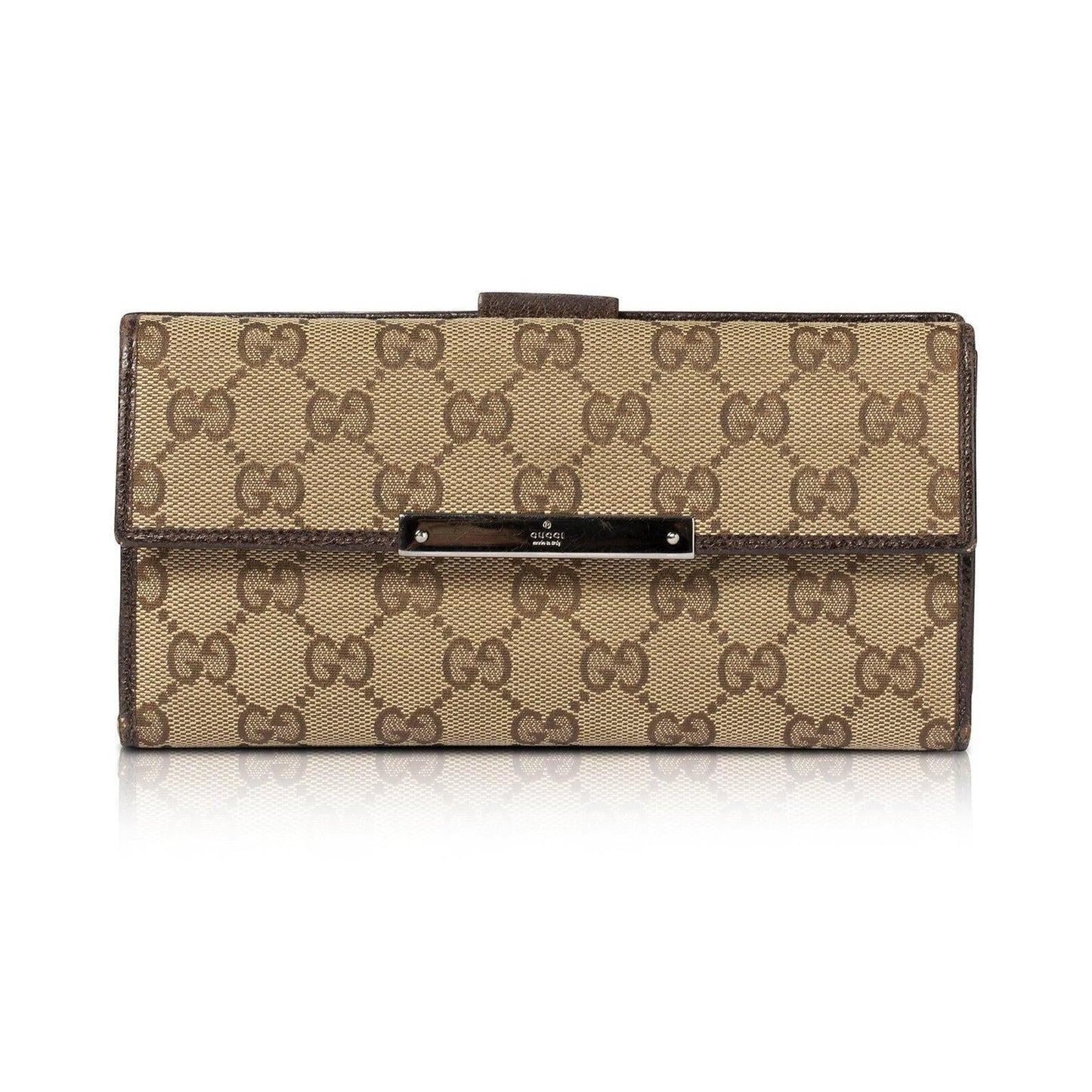 Gucci GG Canvas Continental Wallet