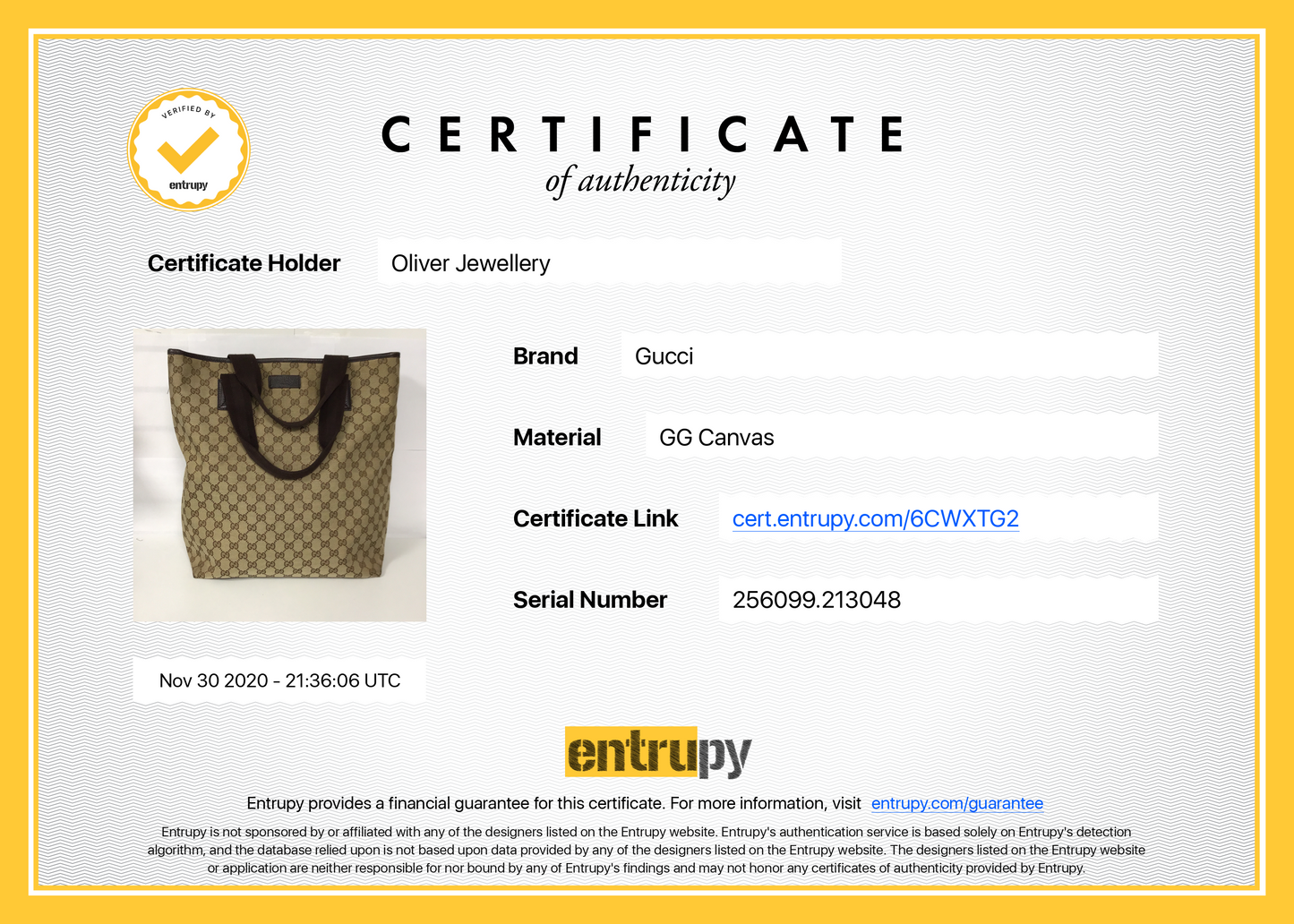 Gucci GG Canvas Convertible Zip Tote