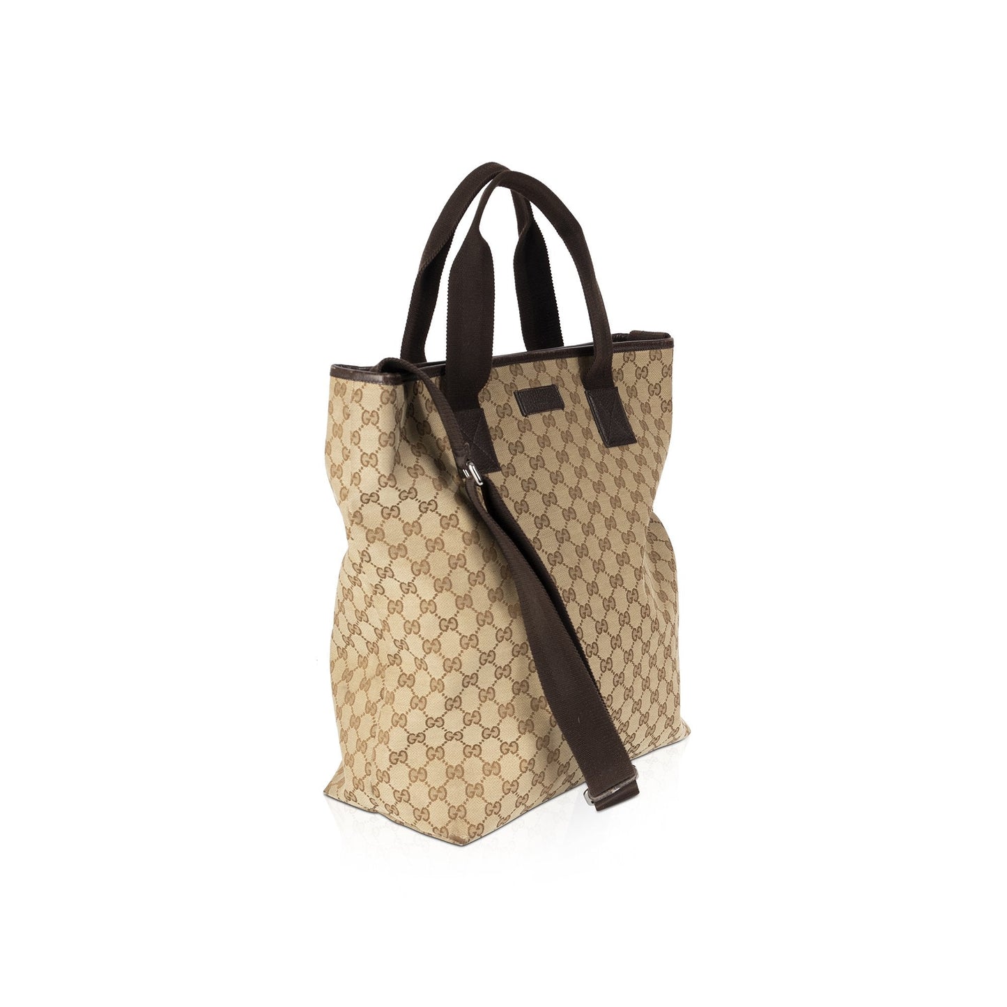 Gucci GG Canvas Convertible Zip Tote