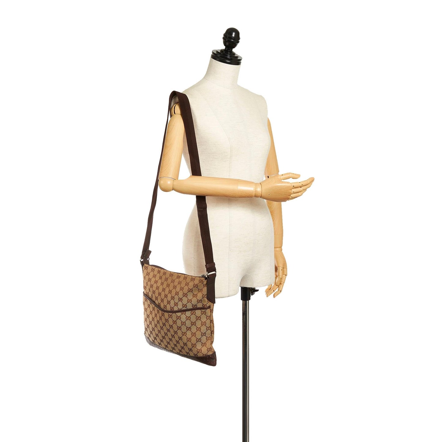 Gucci GG Canvas Crossbody Bag (SHG-33750)
