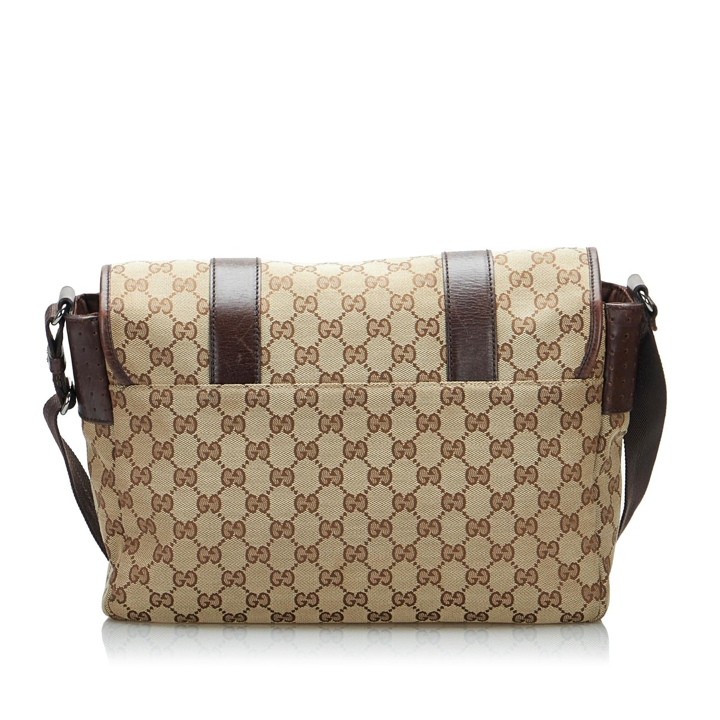 Gucci GG Canvas Crossbody Bag (SHG-p3fMmd)