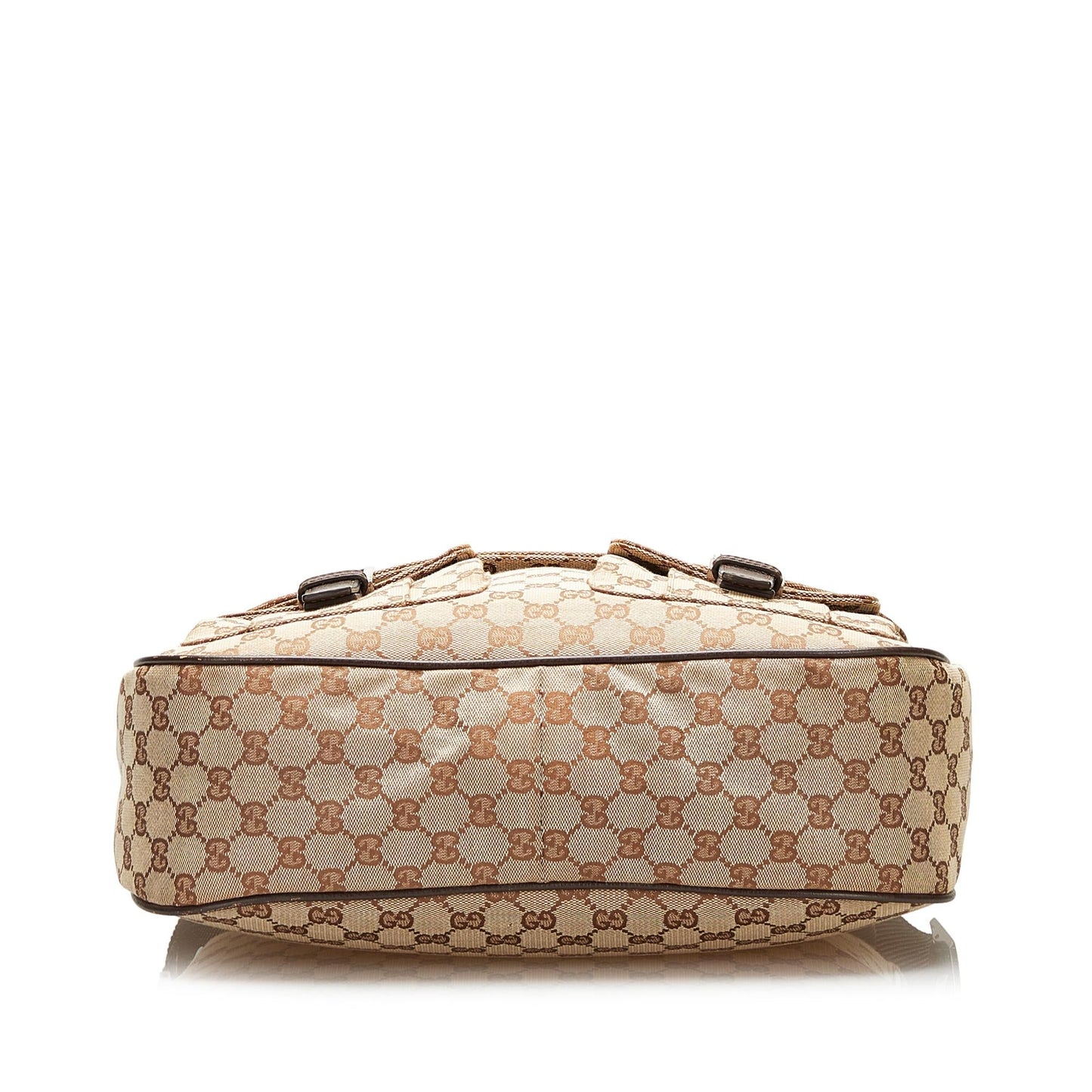 Gucci GG Canvas Double Pocket Flap Messenger (SHG-35377)