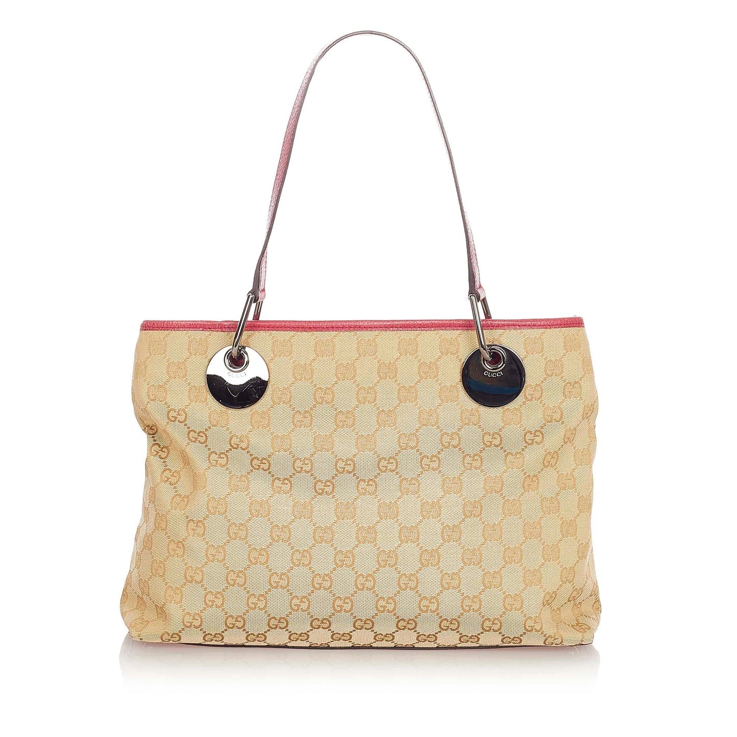 Gucci GG Canvas Eclipse Shoulder Bag (SHG-22203)