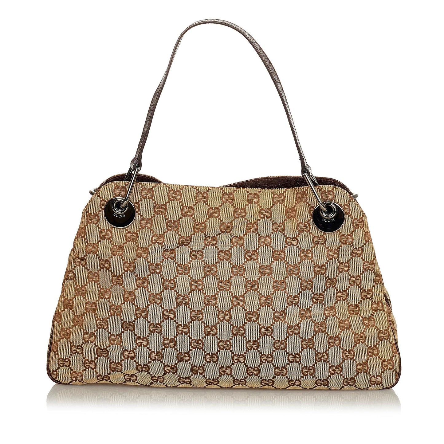 Gucci GG Canvas Eclipse Shoulder Bag (SHG-24502)