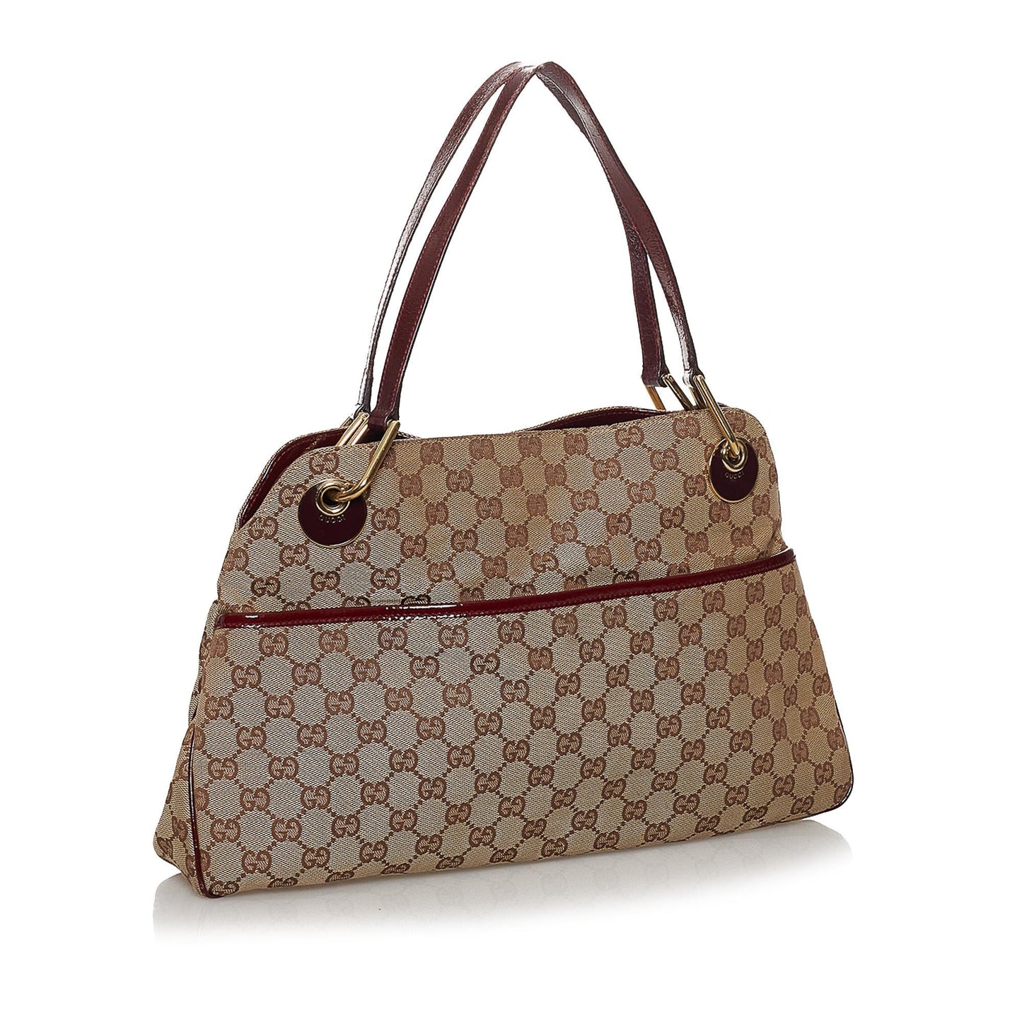 Gucci GG Canvas Eclipse Shoulder Bag (SHG-29850)
