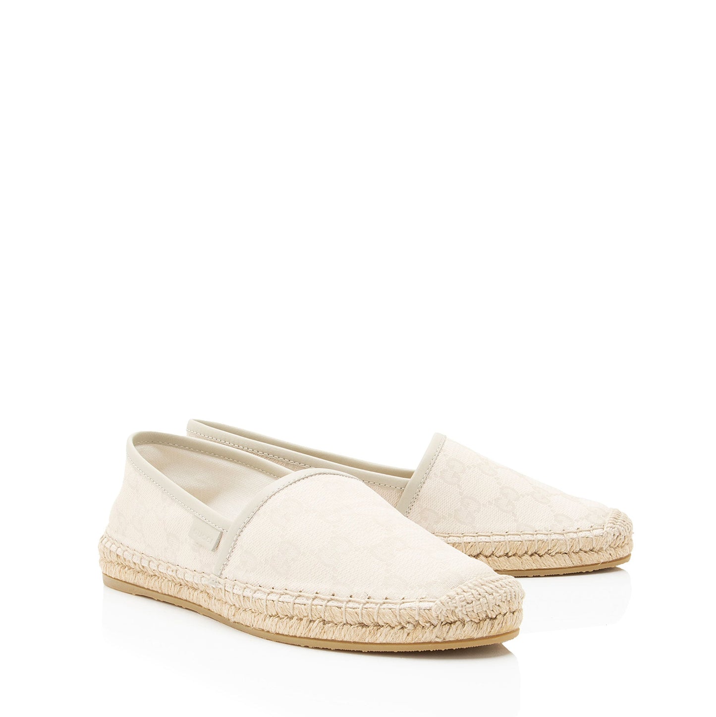 Gucci GG Canvas Espadrilles - Size 6.5 / 36.5