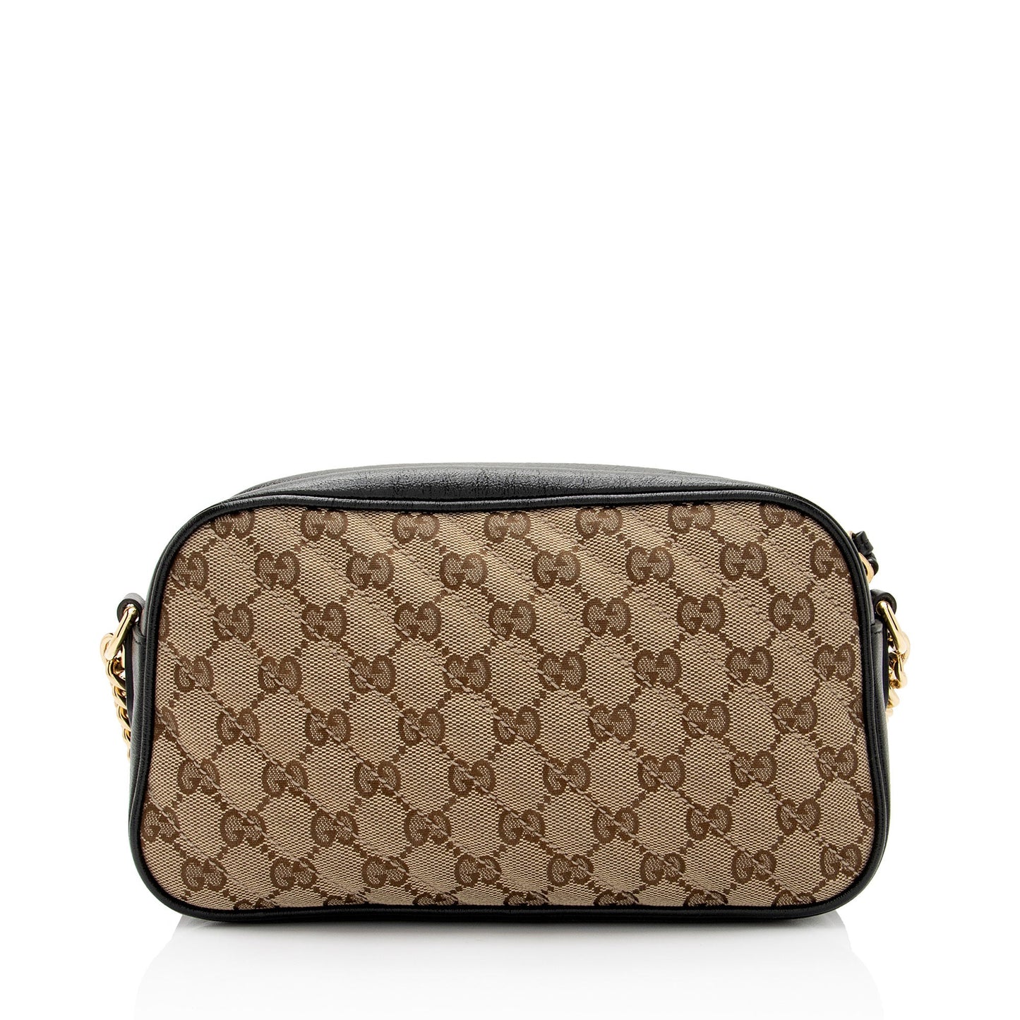 Gucci GG Canvas GG Marmont Small Shoulder Bag (SHF-6MAduD)
