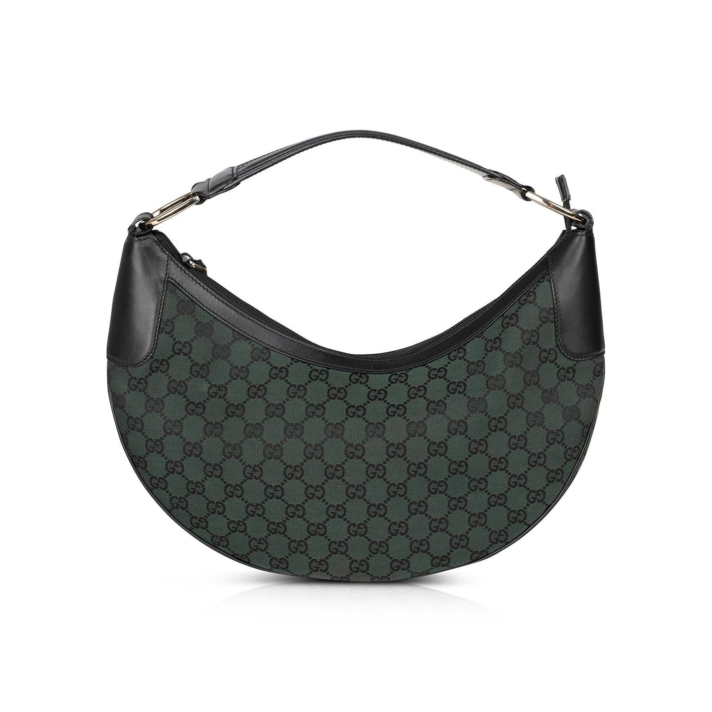 Gucci GG Canvas Half Moon Hobo