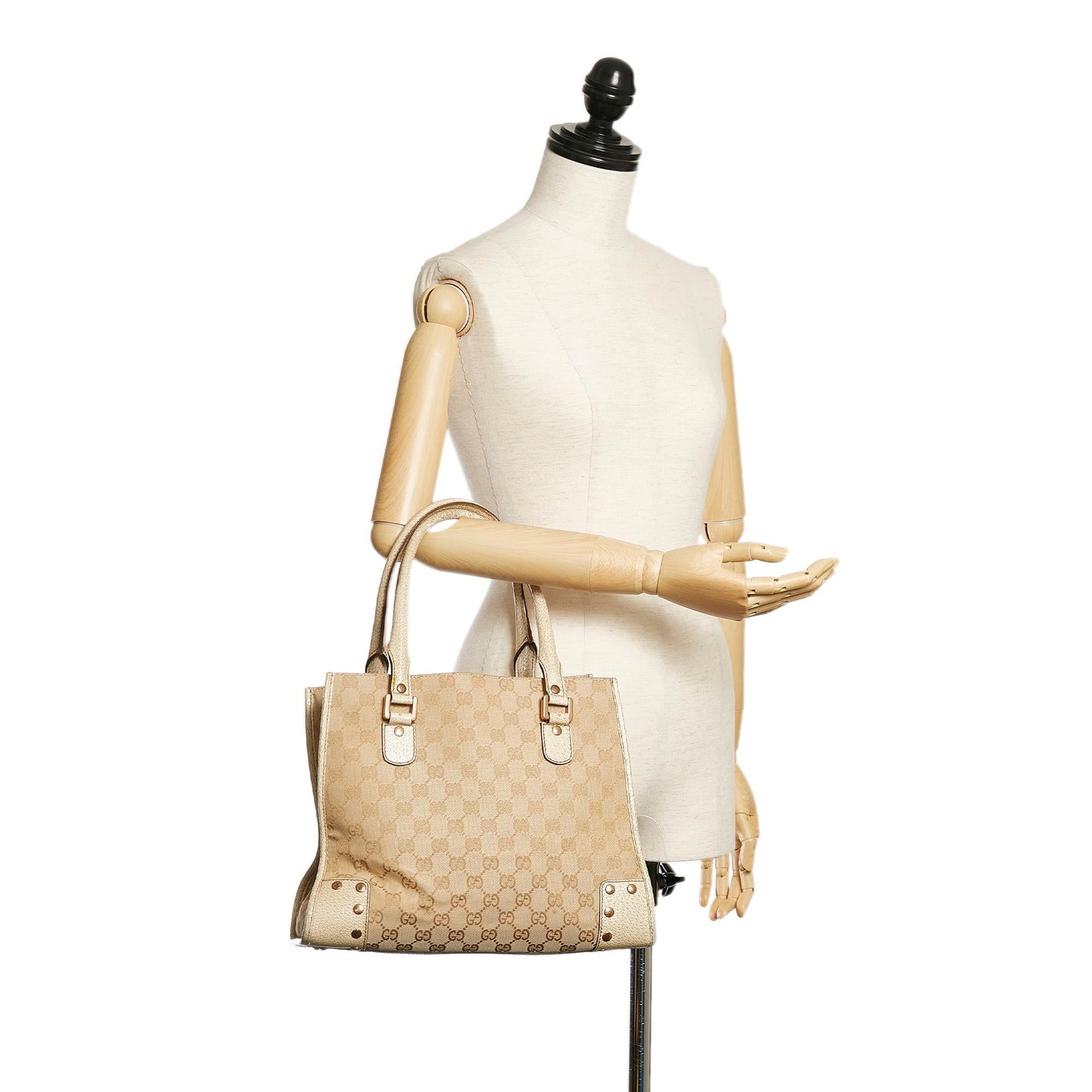 Gucci GG Canvas Handbag (SHG-29330)