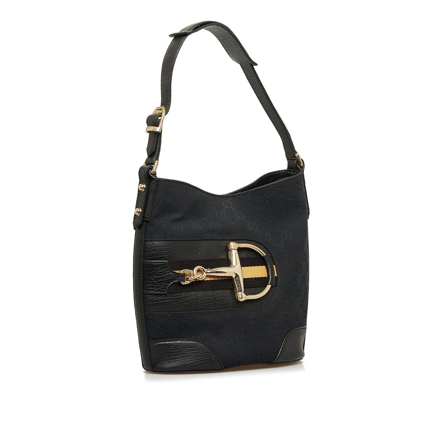 Gucci GG Canvas Hasler Shoulder Bag (SHG-BpgfrA)