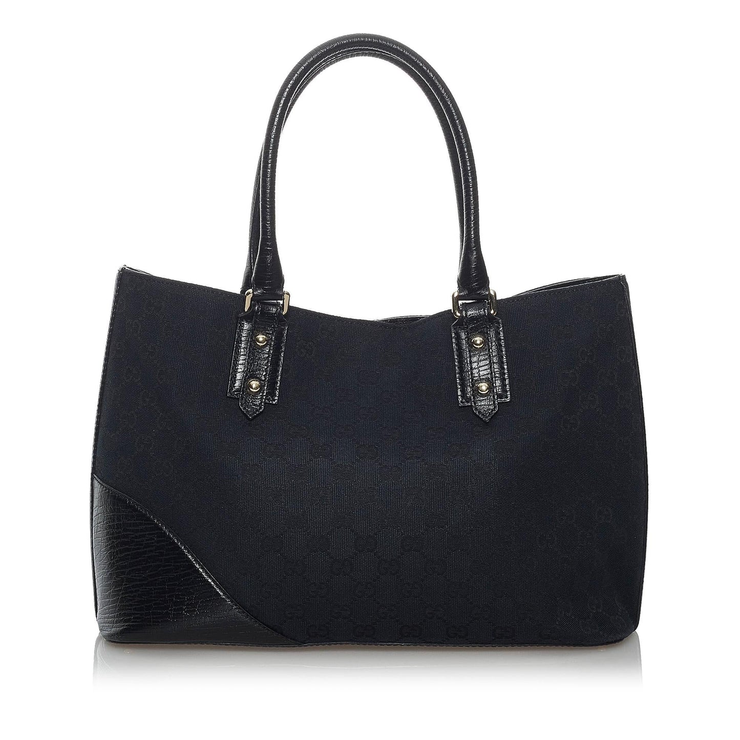 Gucci GG Canvas Hasler Tote Bag (SHG-29653)