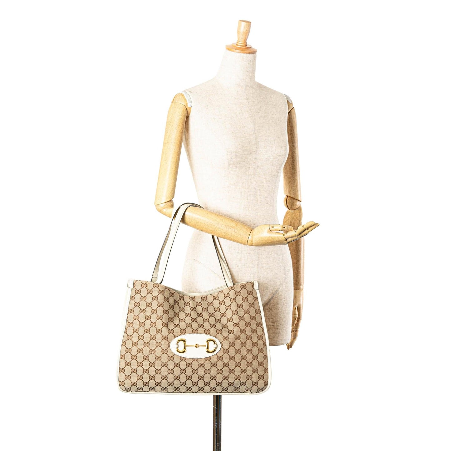 Gucci GG Canvas Horsebit 1955 Tote
