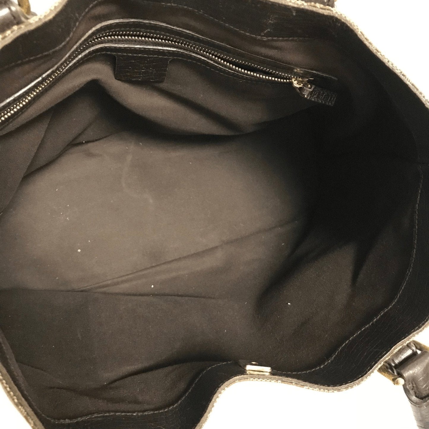 Gucci GG Canvas Horsebit Hasler Tote Handbag
