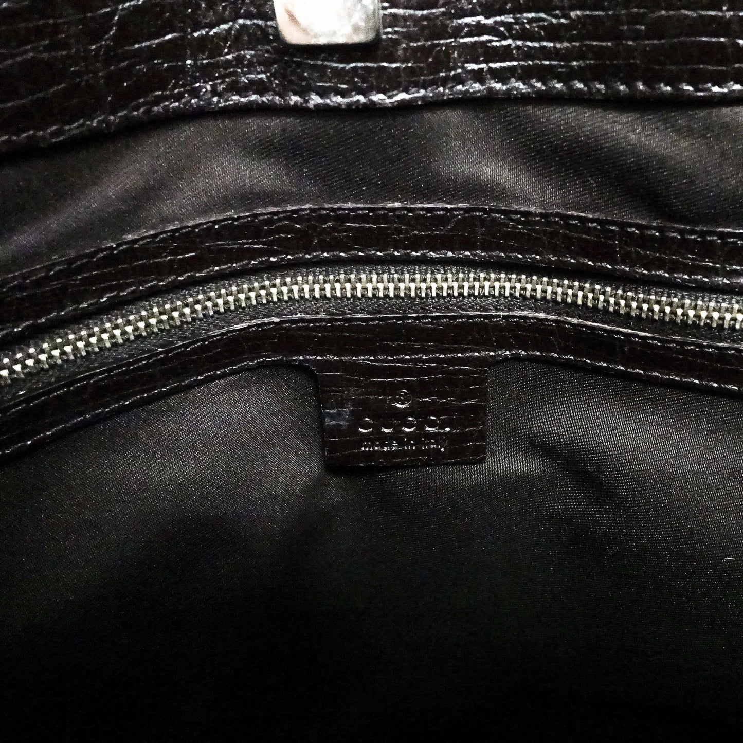 Gucci GG Canvas Horsebit Hasler Tote Handbag