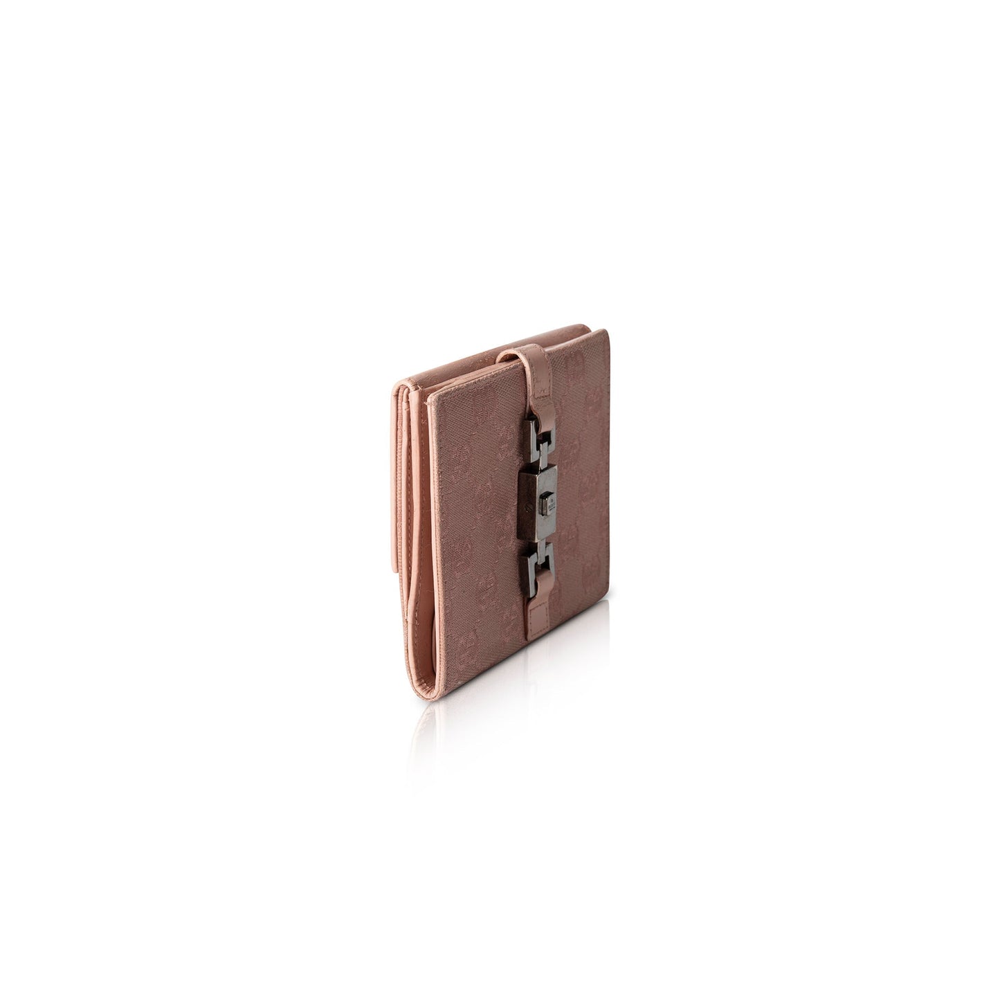 Gucci GG Canvas Jackie Compact Wallet