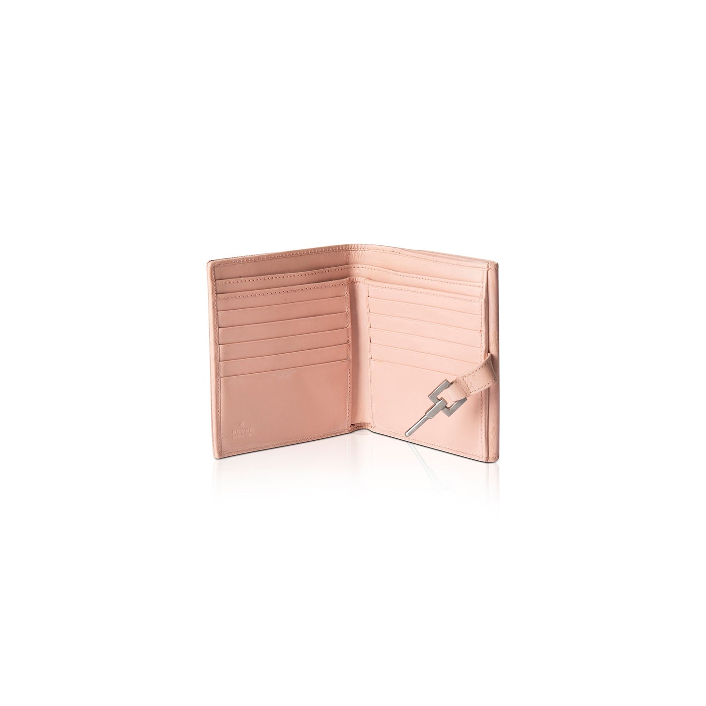 Gucci GG Canvas Jackie Compact Wallet