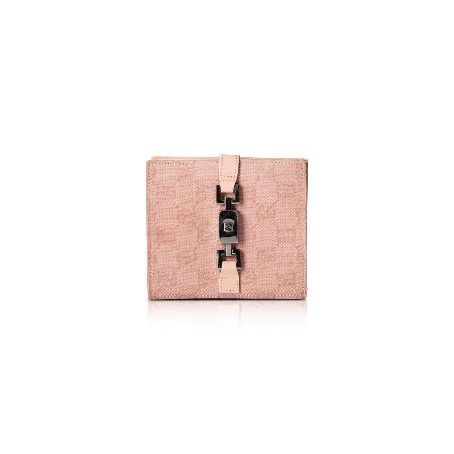 Gucci GG Canvas Jackie Compact Wallet