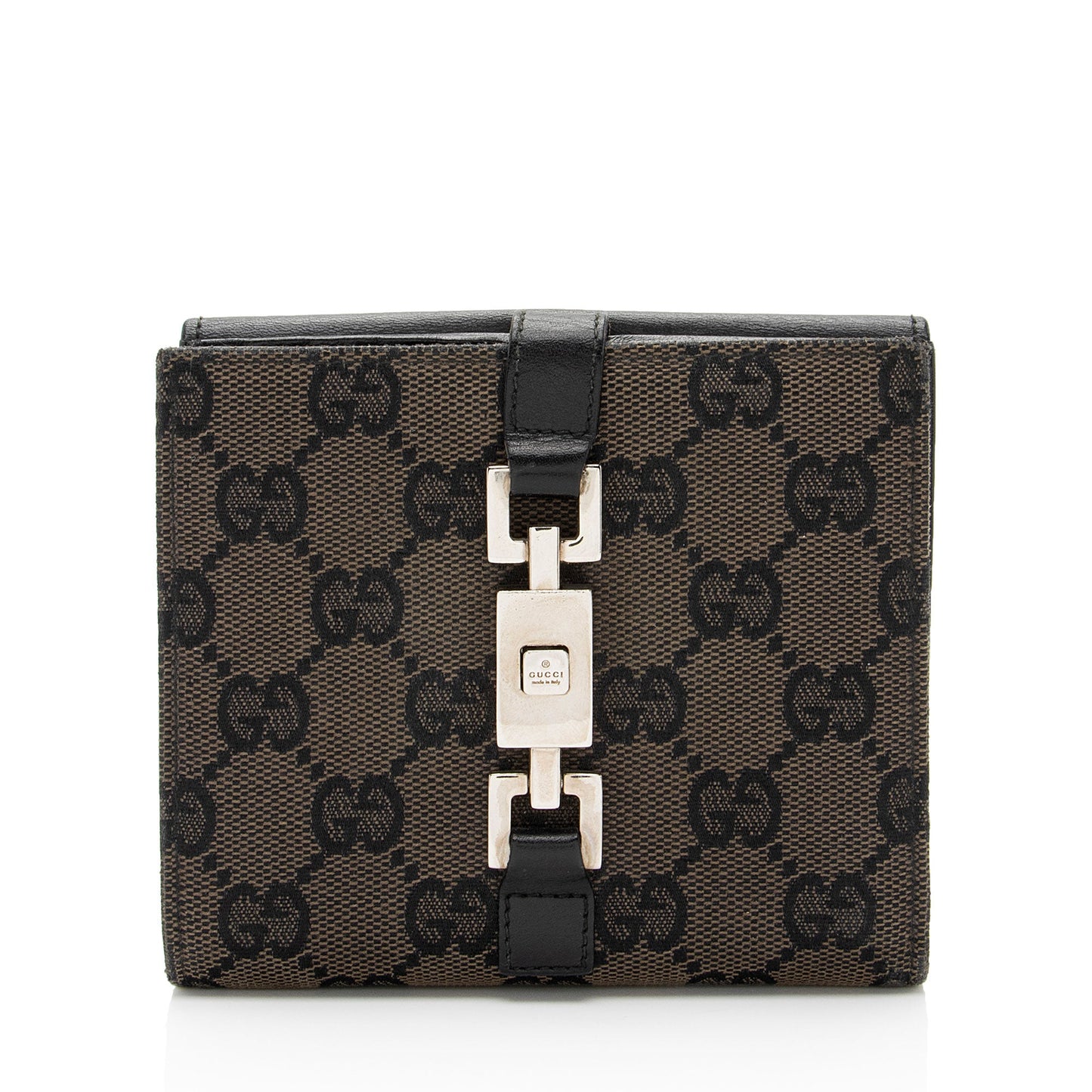 Gucci GG Canvas Jackie French Wallet (SHF-jqPlLy)