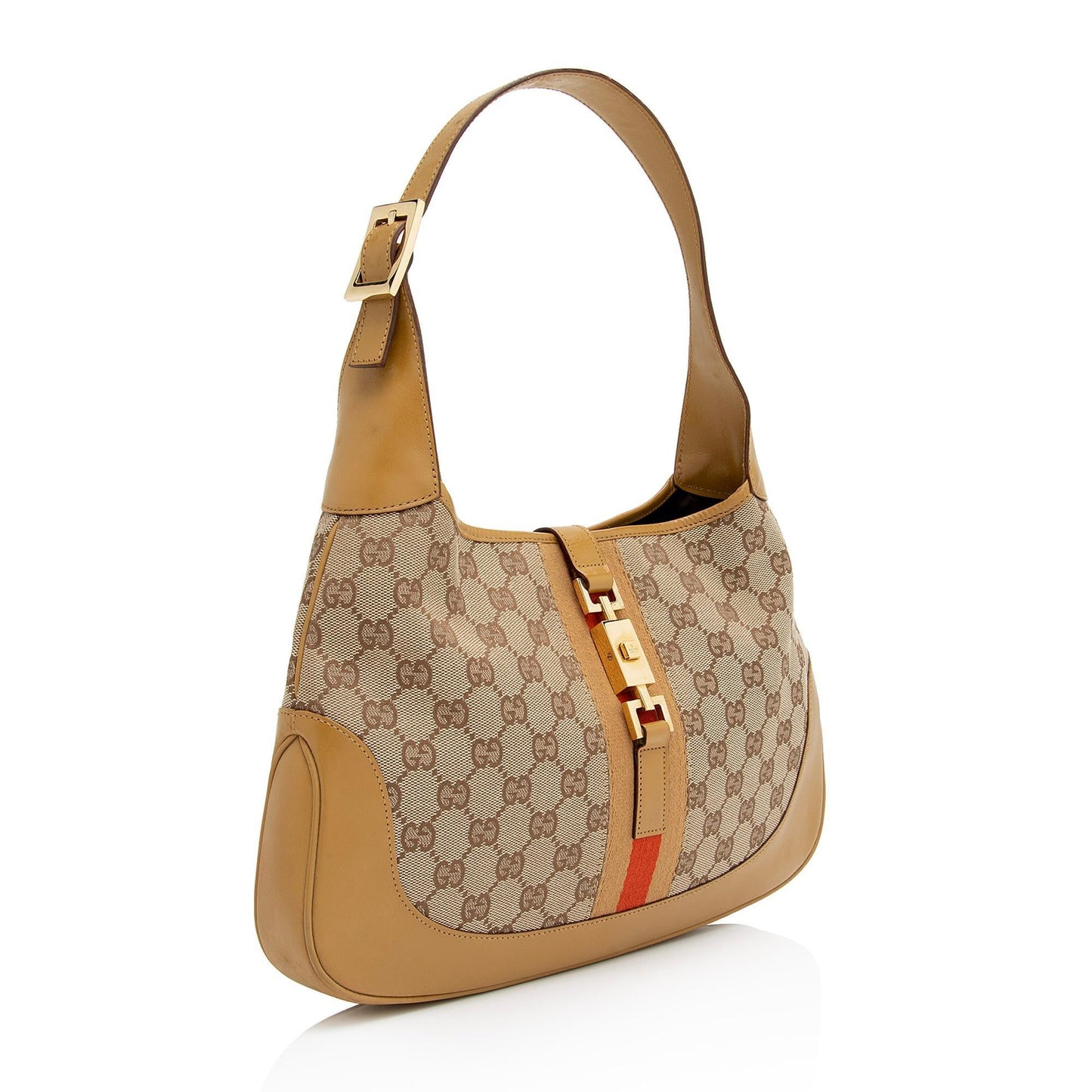 Gucci GG Canvas Jackie Hobo (SHF-fUN11C)