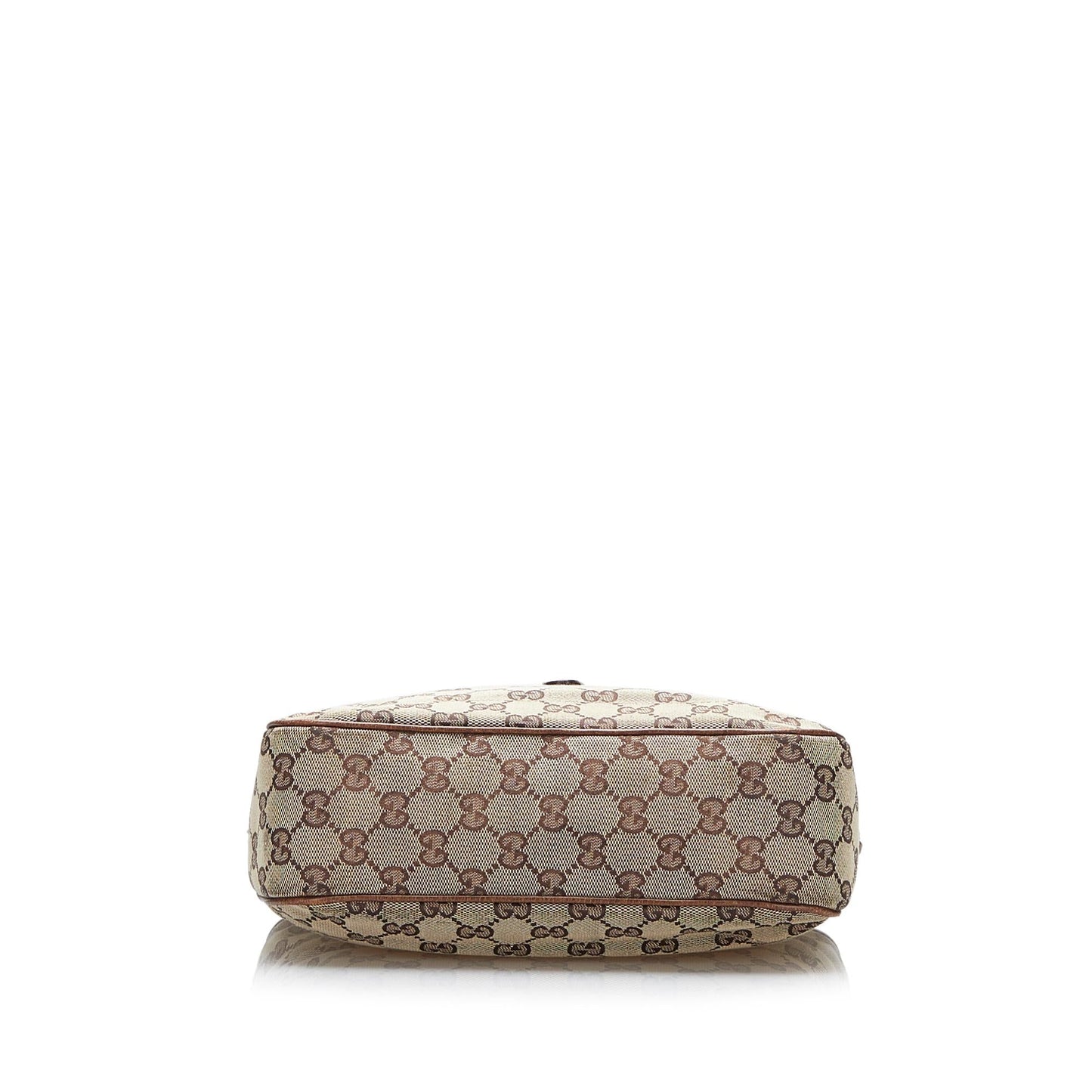 Gucci GG Canvas Jackie Piston Lock Handbag (SHG-oonzW2)