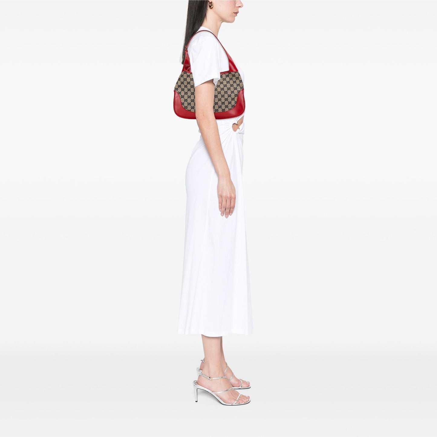 Gucci GG Canvas Jackie Shoulder Bag