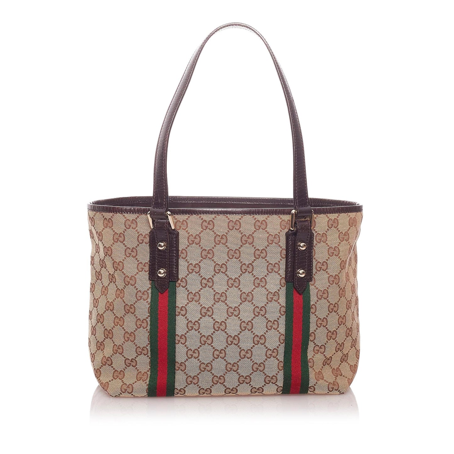 Gucci GG Canvas Jolicoeur Tote Bag (SHG-29116)