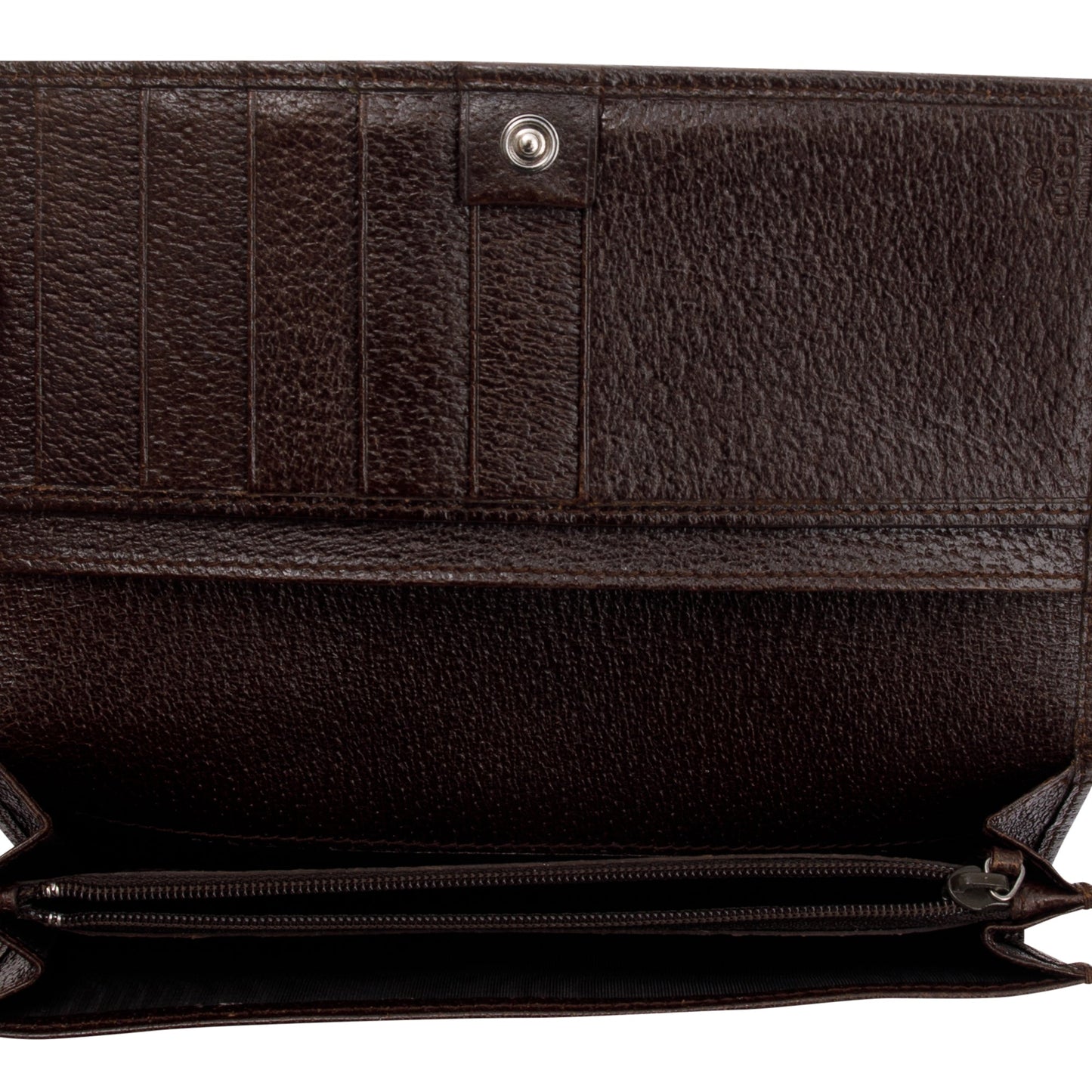 Gucci GG Canvas Long Flap Wallet