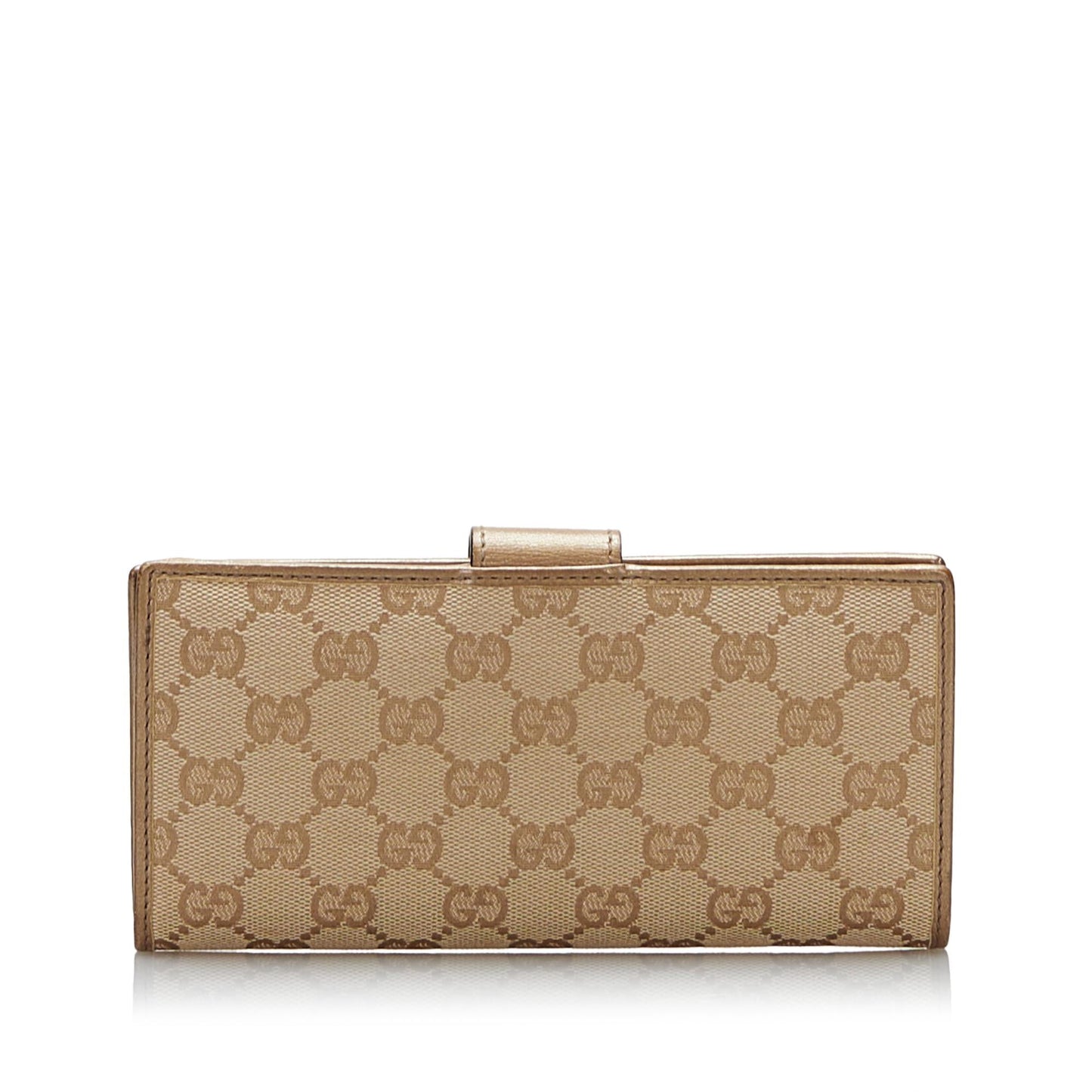 Gucci GG Canvas Long Wallet (SHG-gzModk)
