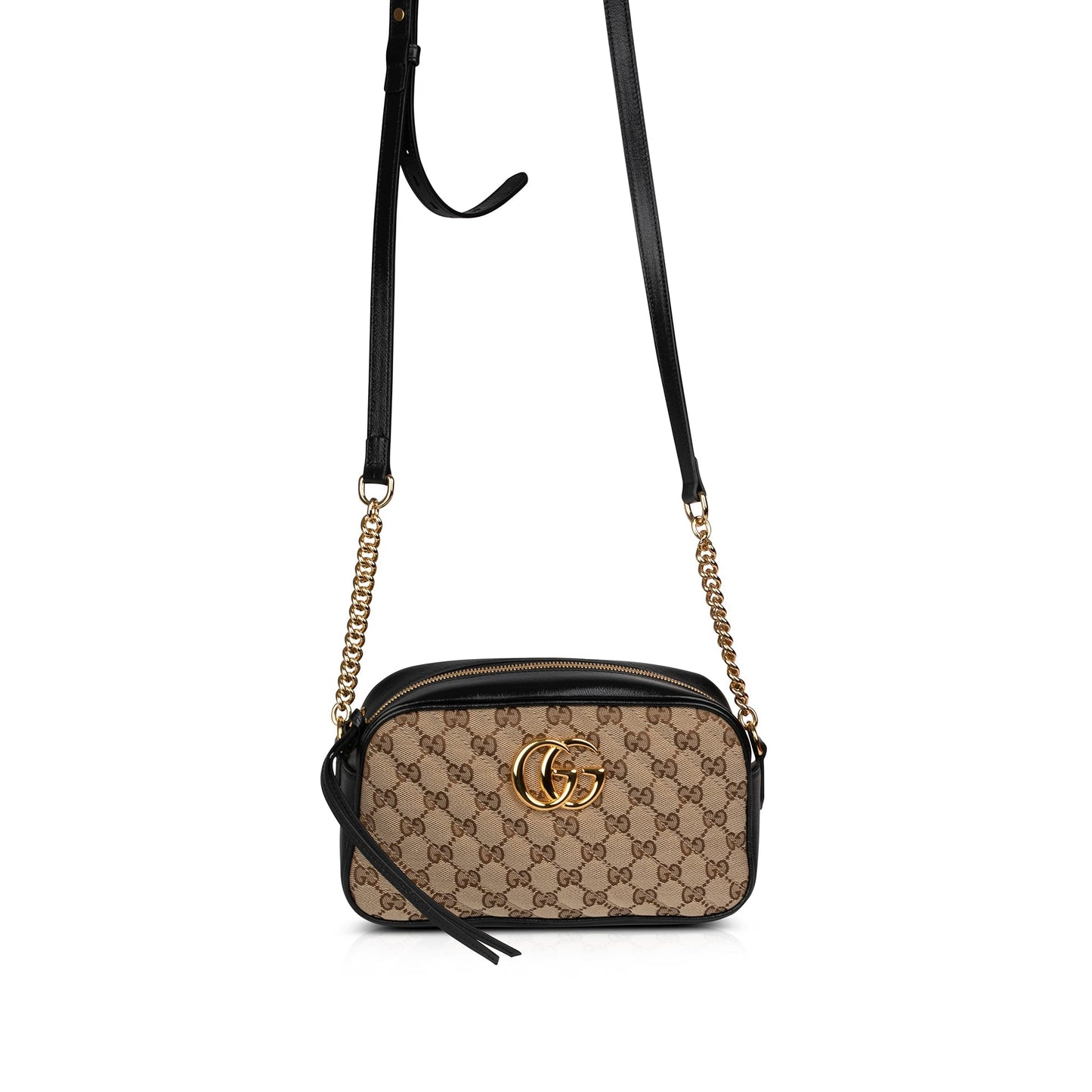 Gucci GG Canvas Marmont Small Shoulder Bag