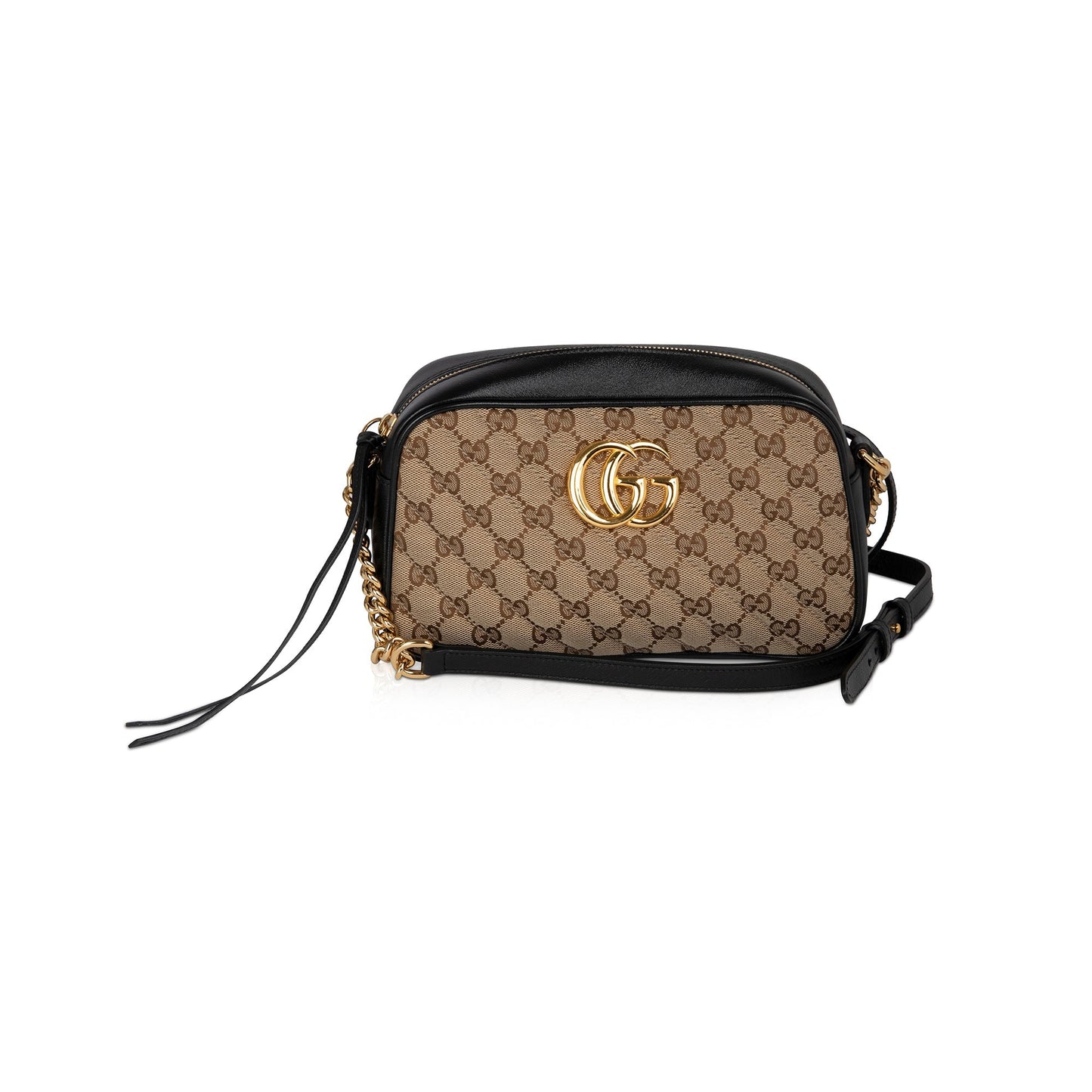 Gucci GG Canvas Marmont Small Shoulder Bag