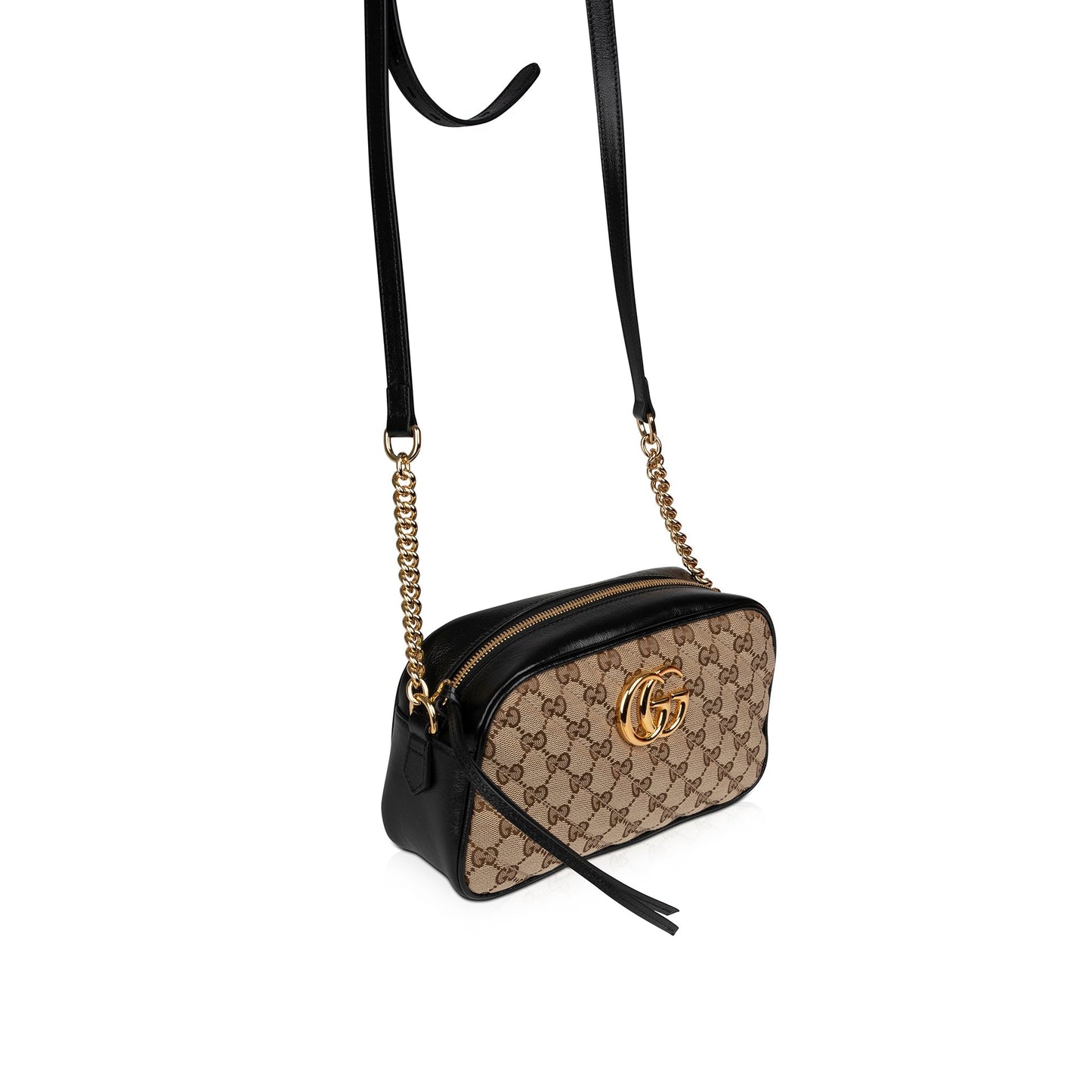 Gucci GG Canvas Marmont Small Shoulder Bag