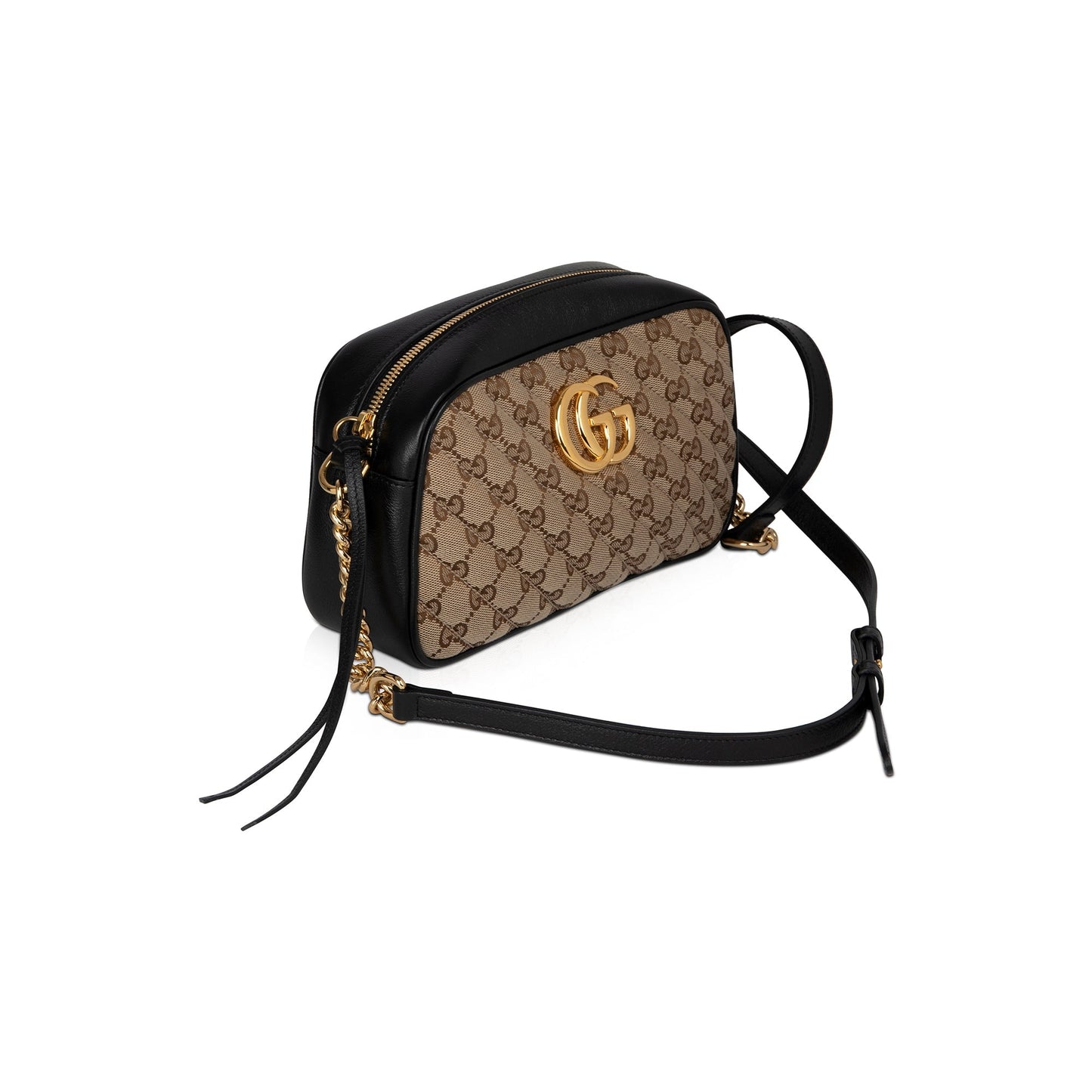 Gucci GG Canvas Marmont Small Shoulder Bag