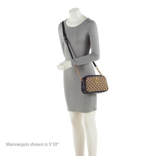 Gucci GG Canvas GG Marmont Small Shoulder Bag (SHF-kPDHre)