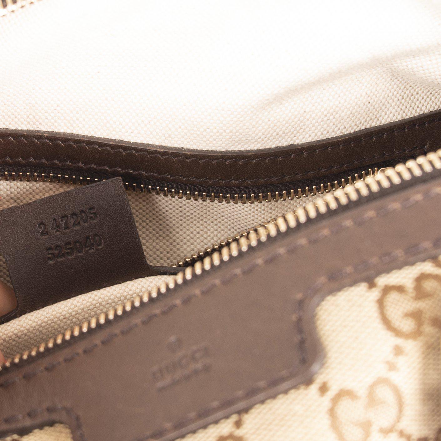 Gucci GG Canvas Medium Boston Bag