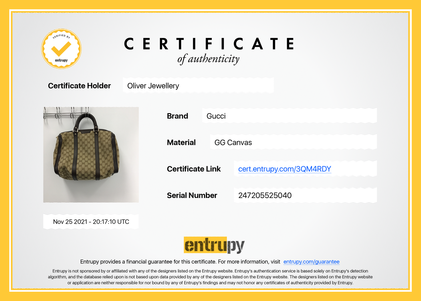 Gucci GG Canvas Medium Boston Bag