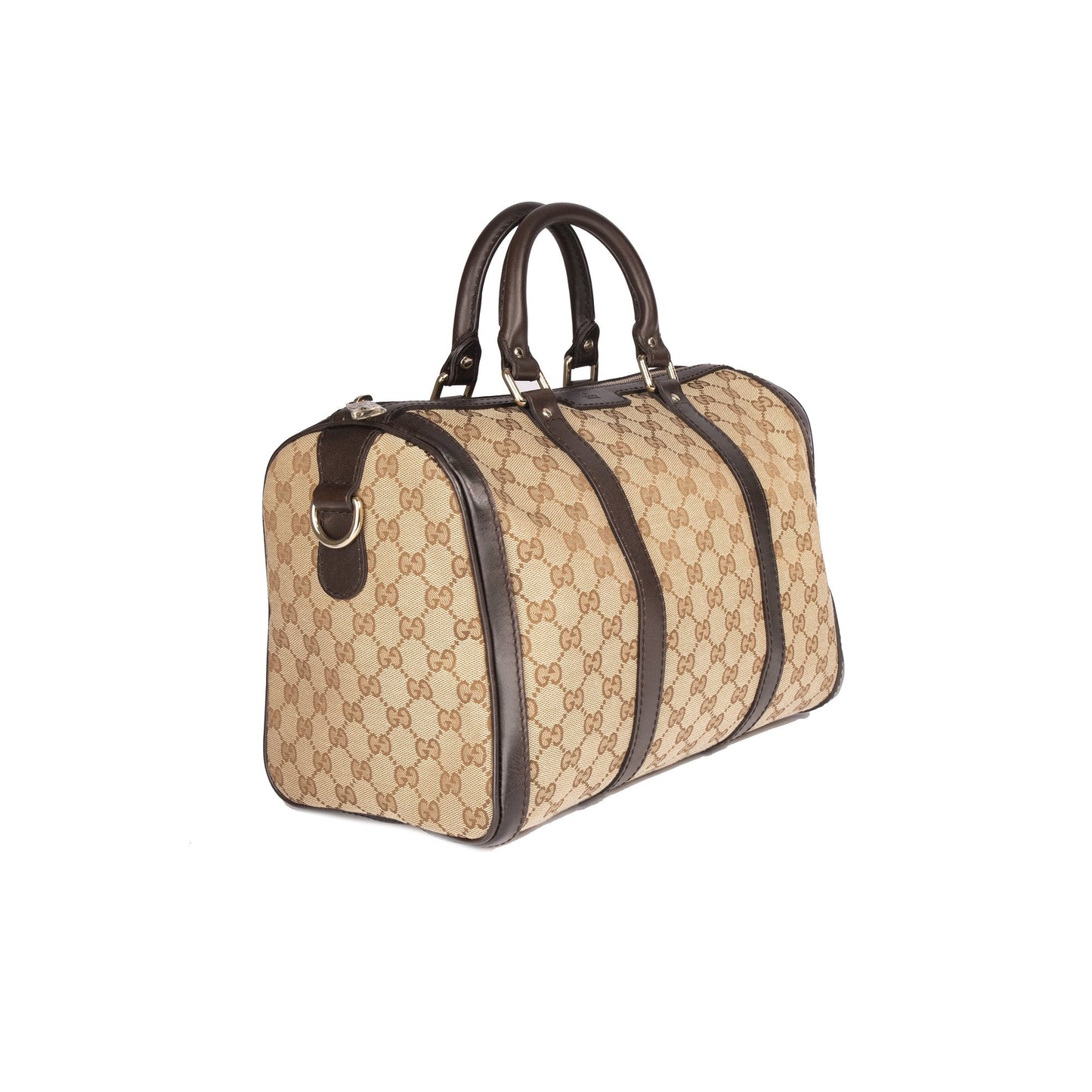 Gucci GG Canvas Medium Boston Bag