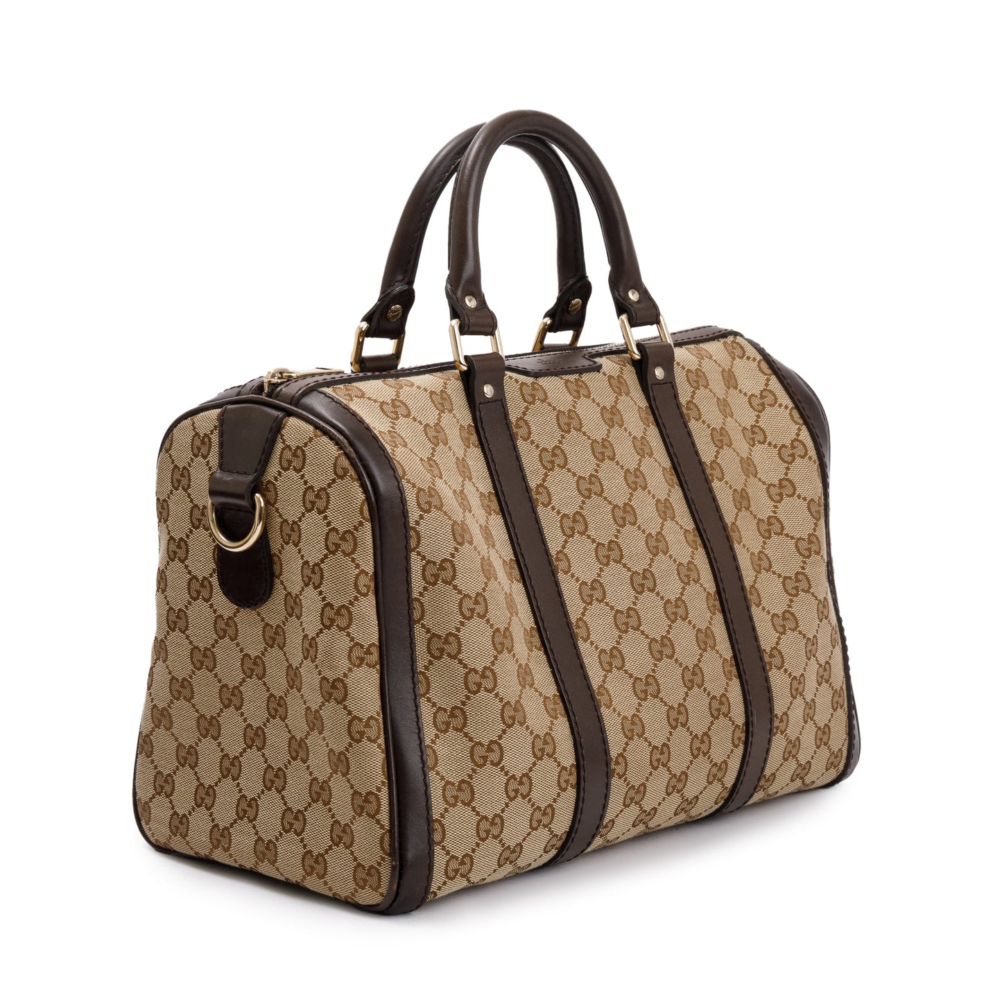 Gucci GG Canvas Medium Boston Bag