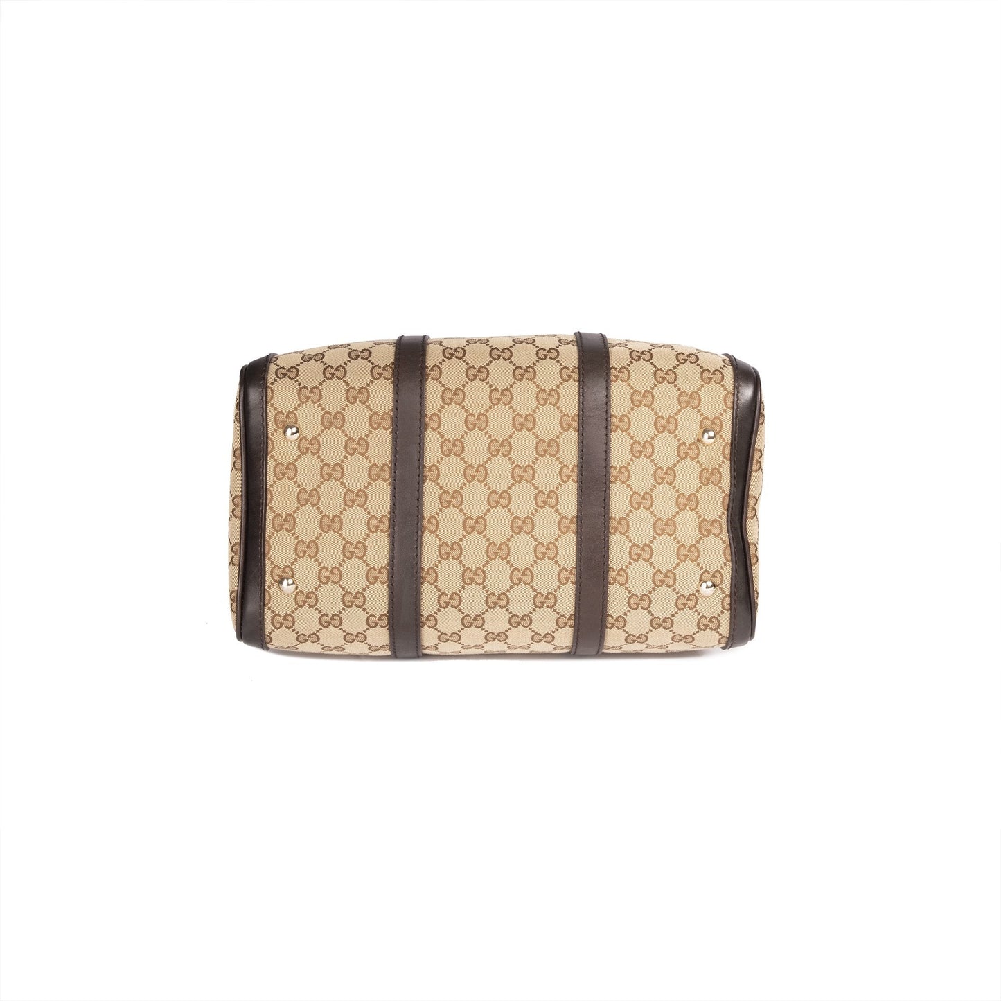 Gucci GG Canvas Medium Boston Bag